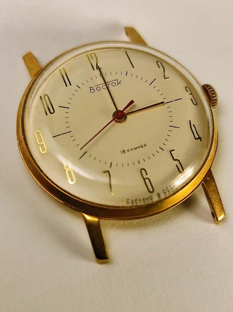 Vostok 2209 Soviet Vintage Watch AU 12.5 Made in the USSR 70s