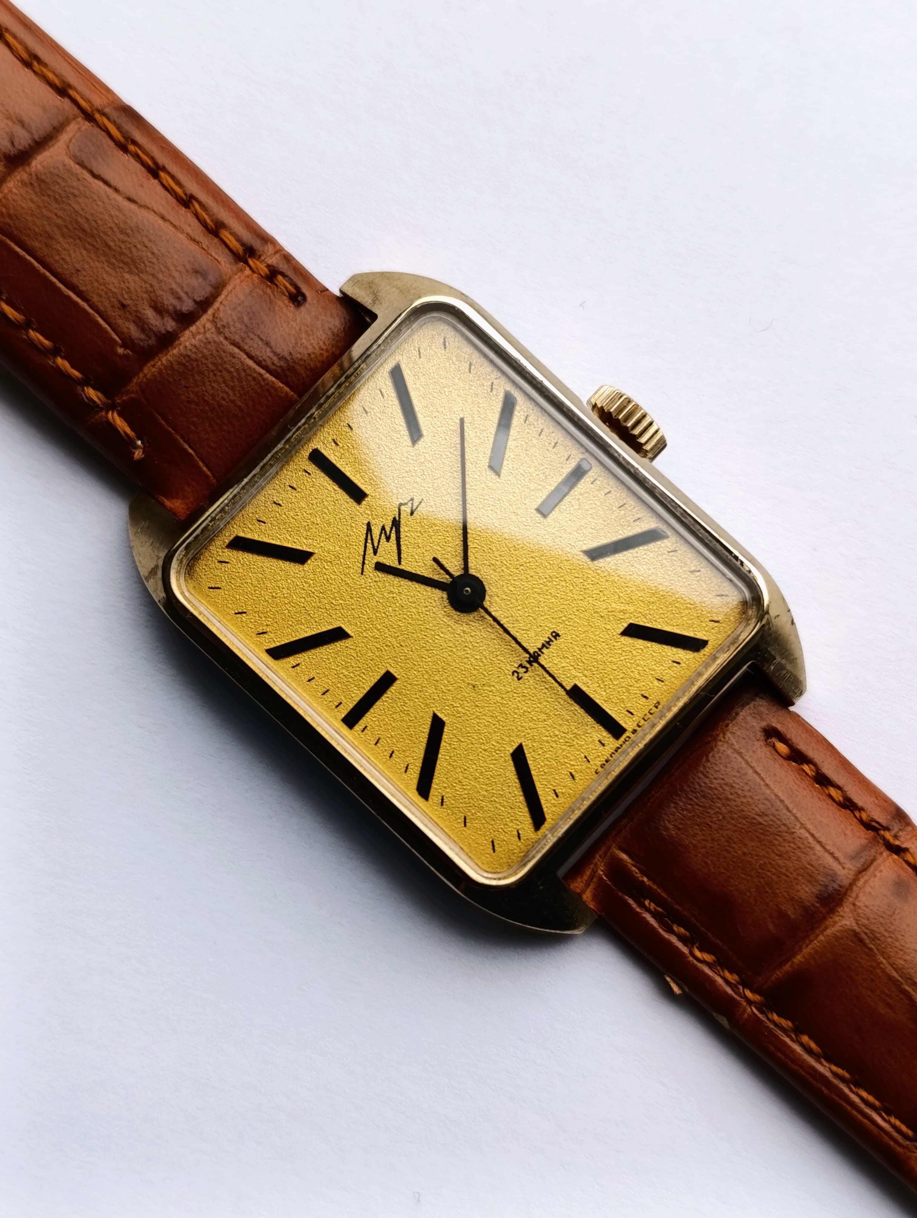 Luch 2209 Soviet Vintage Watch 23 Jewels Model 743651 Minsk Watch Factory Made in USSR 1980s – thumbnail 2