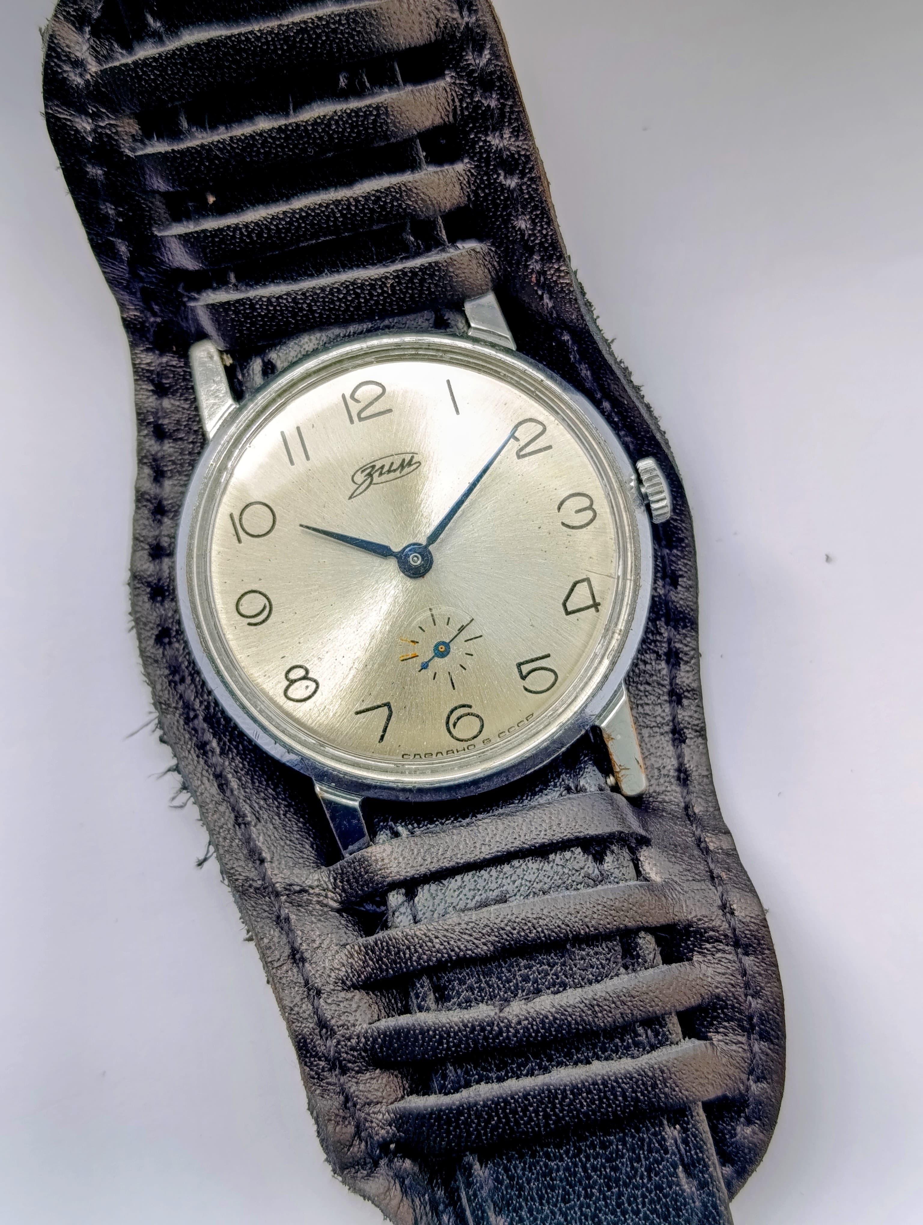 ZIM 2602 Soviet Watch 15 Jewels Maslennikov Watch Factory Made in USSR 1970s – thumbnail 7