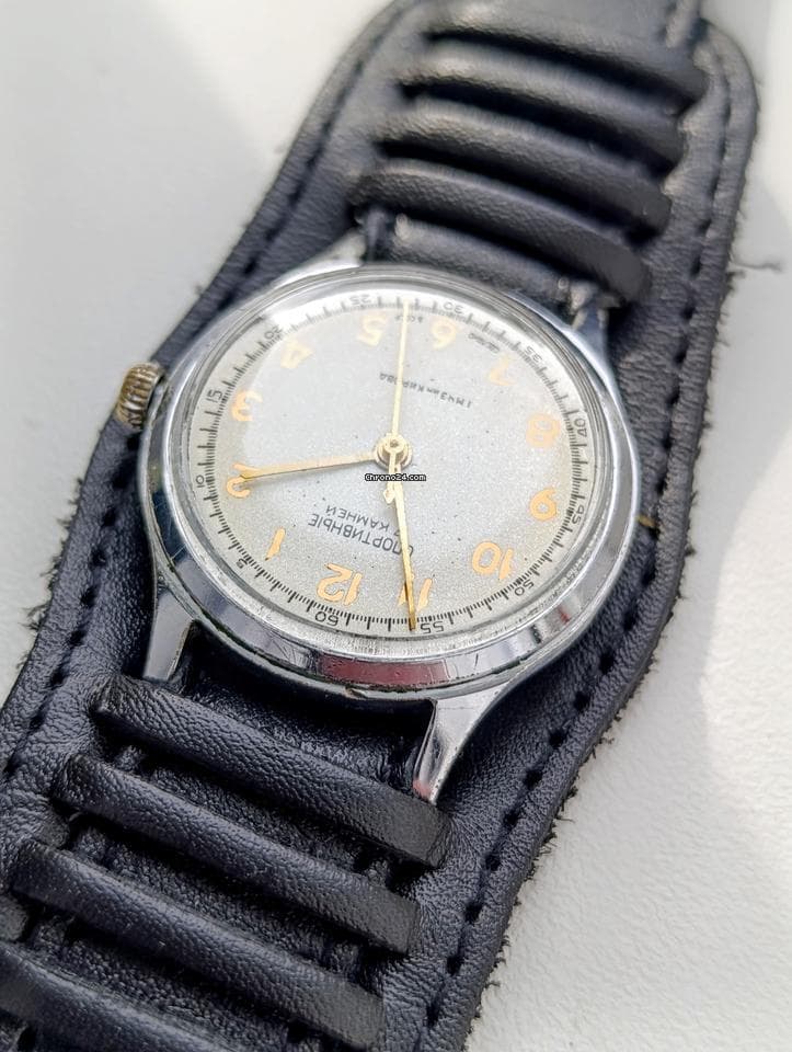 Vintage Soviet Watch Sportivnie 17 Jewels | USSR Collectible Mechanical 1956 | 1st Moscow Watch Factory – thumbnail 6