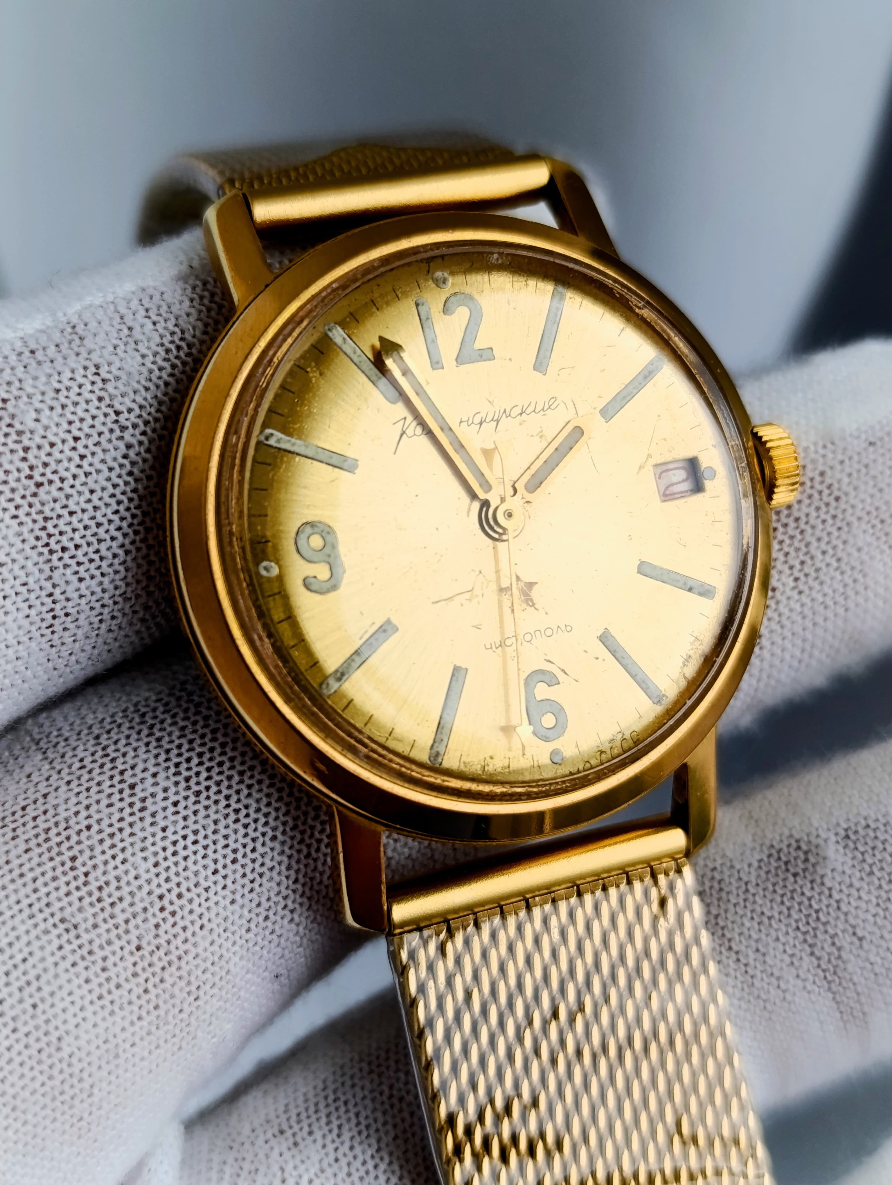 USSR Vostok Komandirskie 2214 | Authentic Soviet Officer's Watch 1960s – thumbnail 3