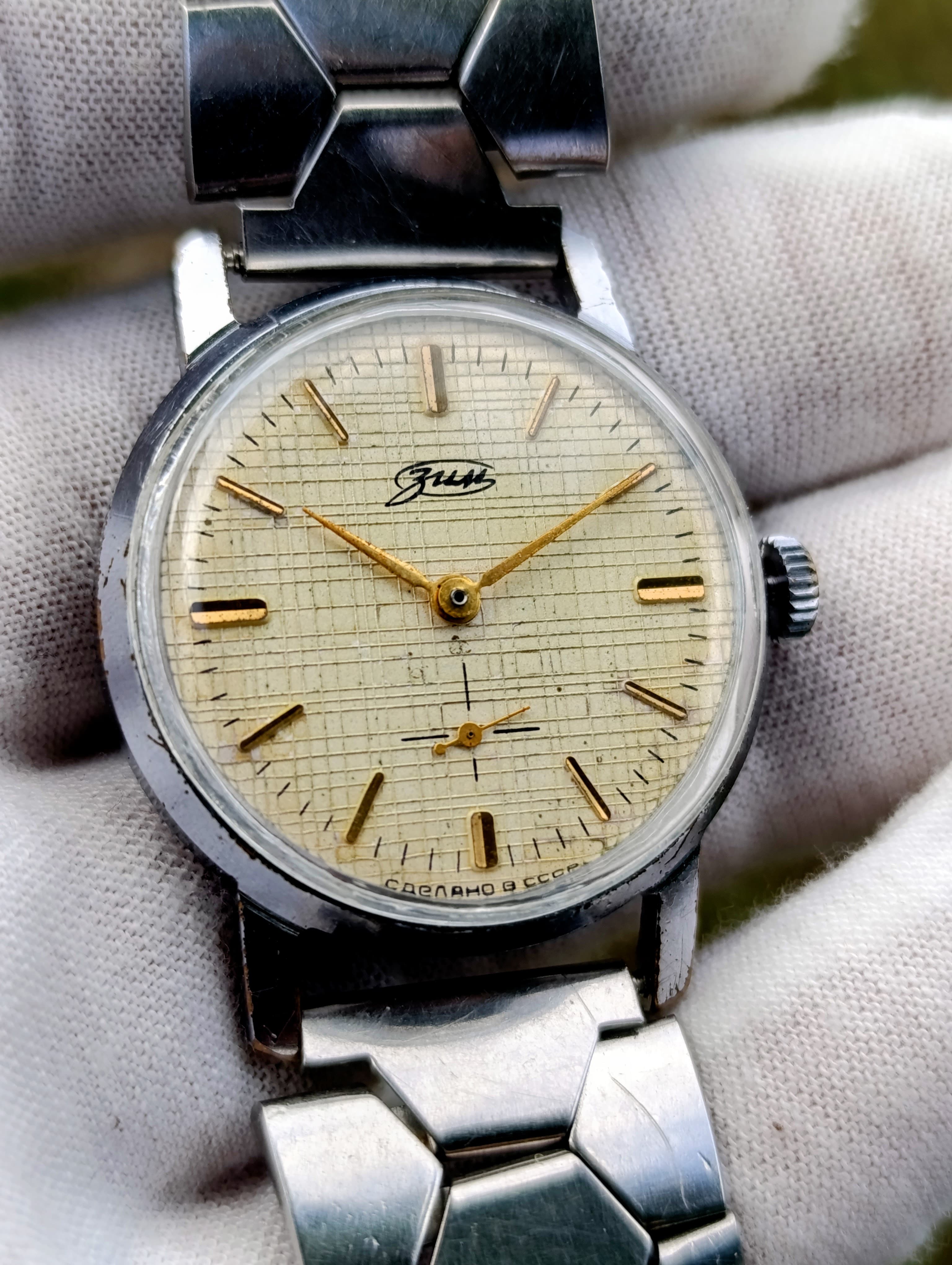 Vintage ZIM Watch by Maslennikov Factory with Rare Dial – thumbnail 1