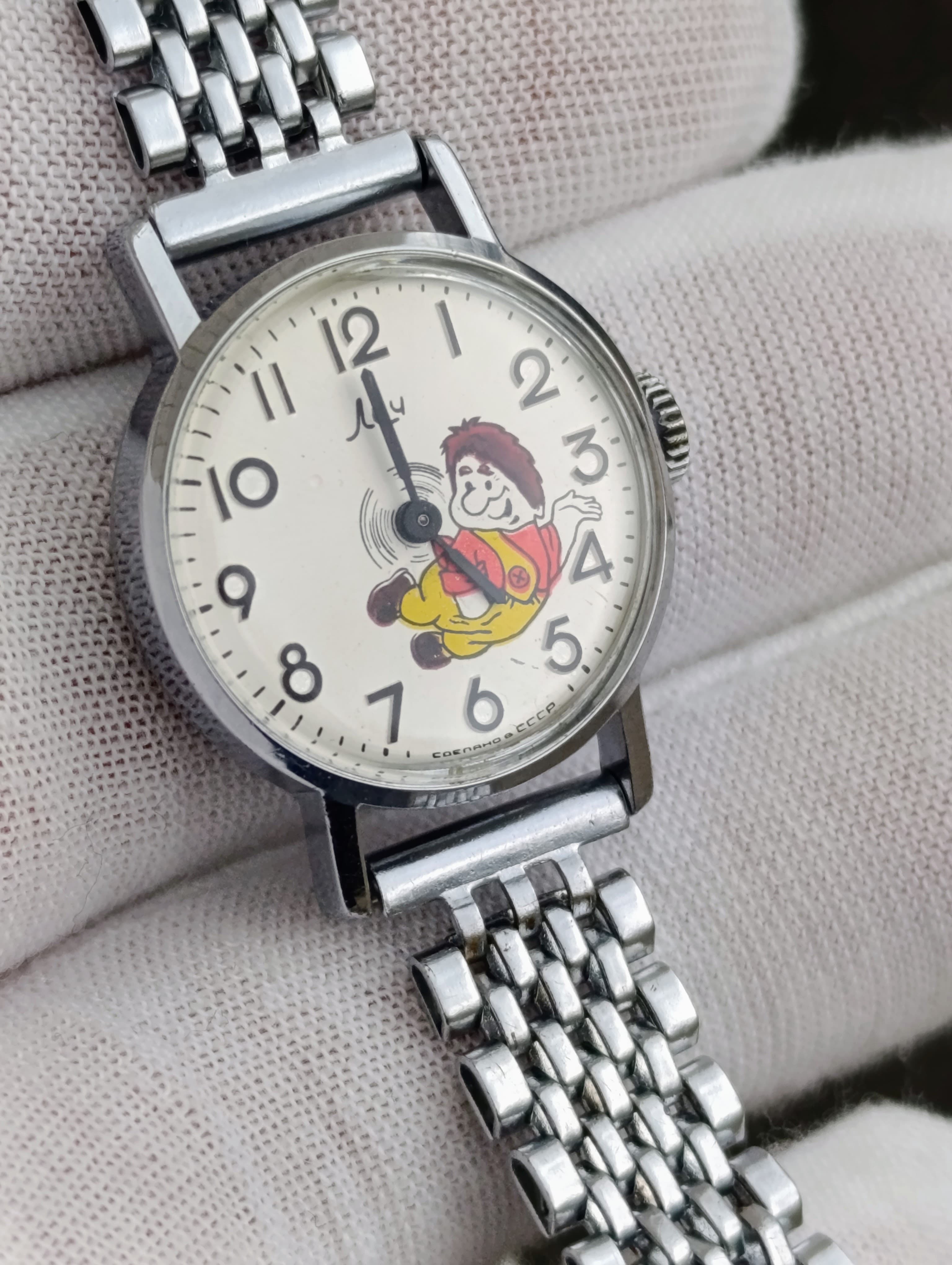 Soviet Watch Luch Children's Women's Wristwatch Caliber 1800 Made in USSR 1970s – thumbnail 12