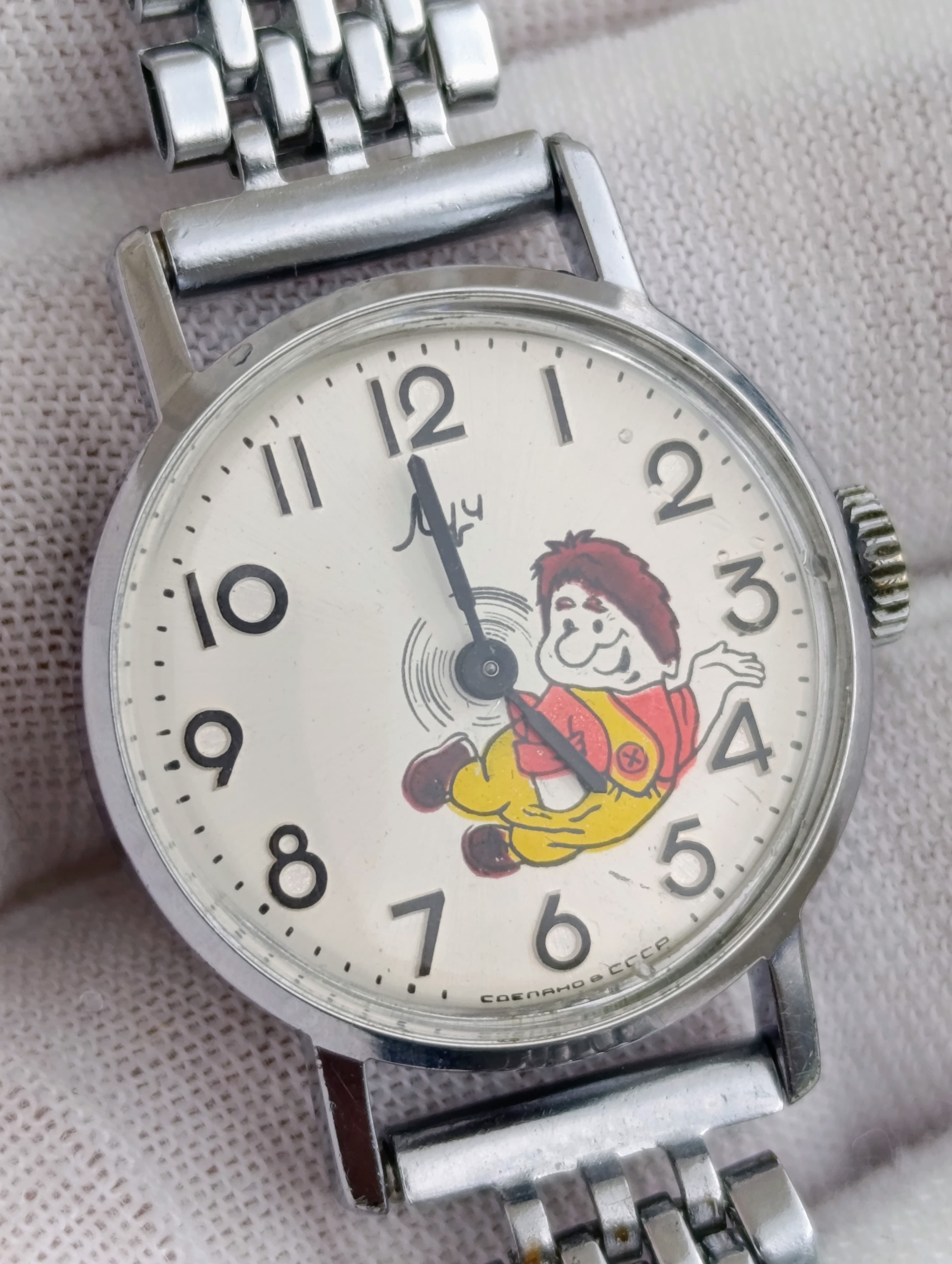 Soviet Watch Luch Children's Women's Wristwatch Caliber 1800 Made in USSR 1970s – thumbnail 11