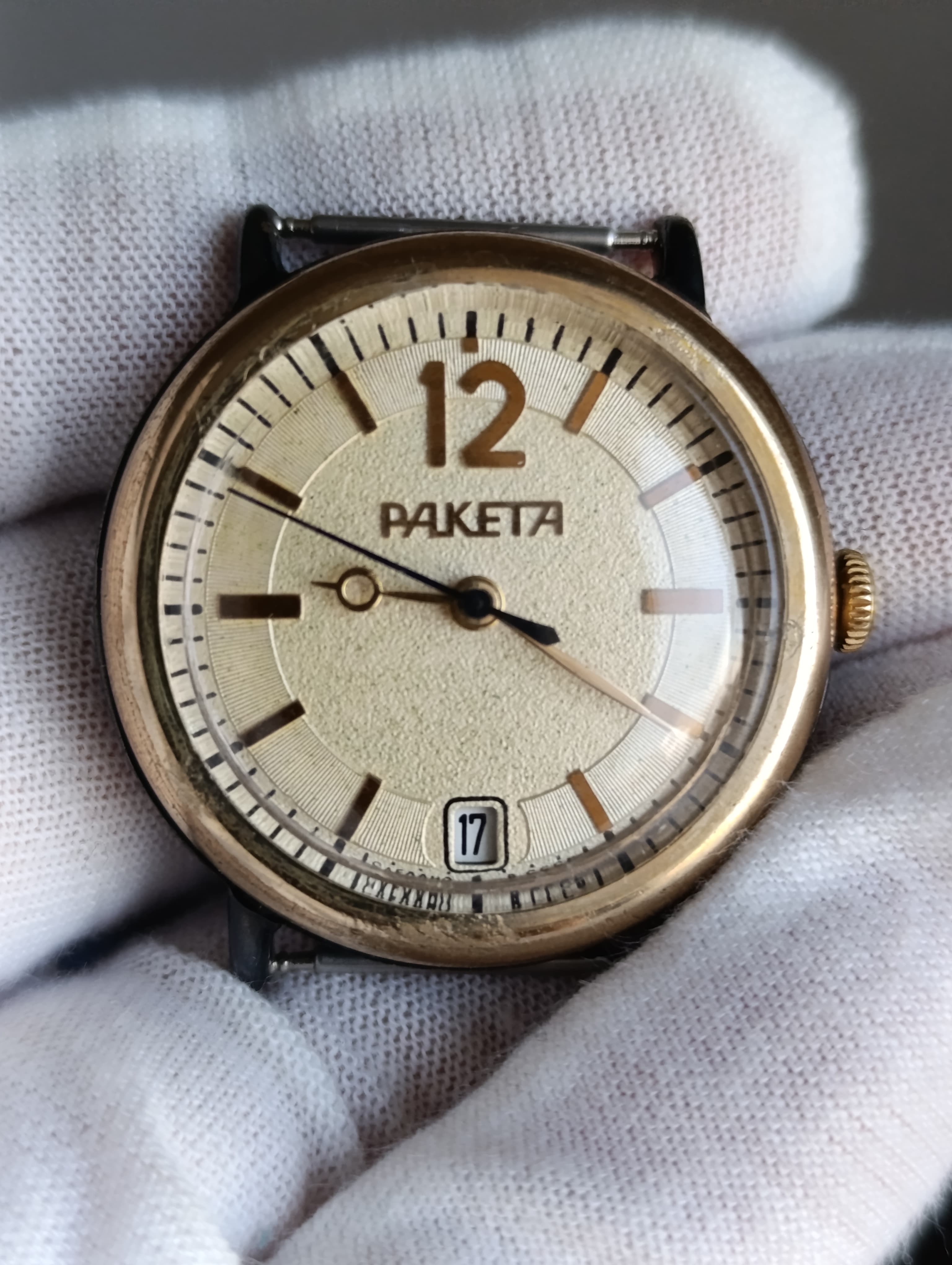 Vintage Raketa  Watch Cal.: 2614.H 19 Jewels 1980s – Classic Soviet Timepiece – thumbnail 11