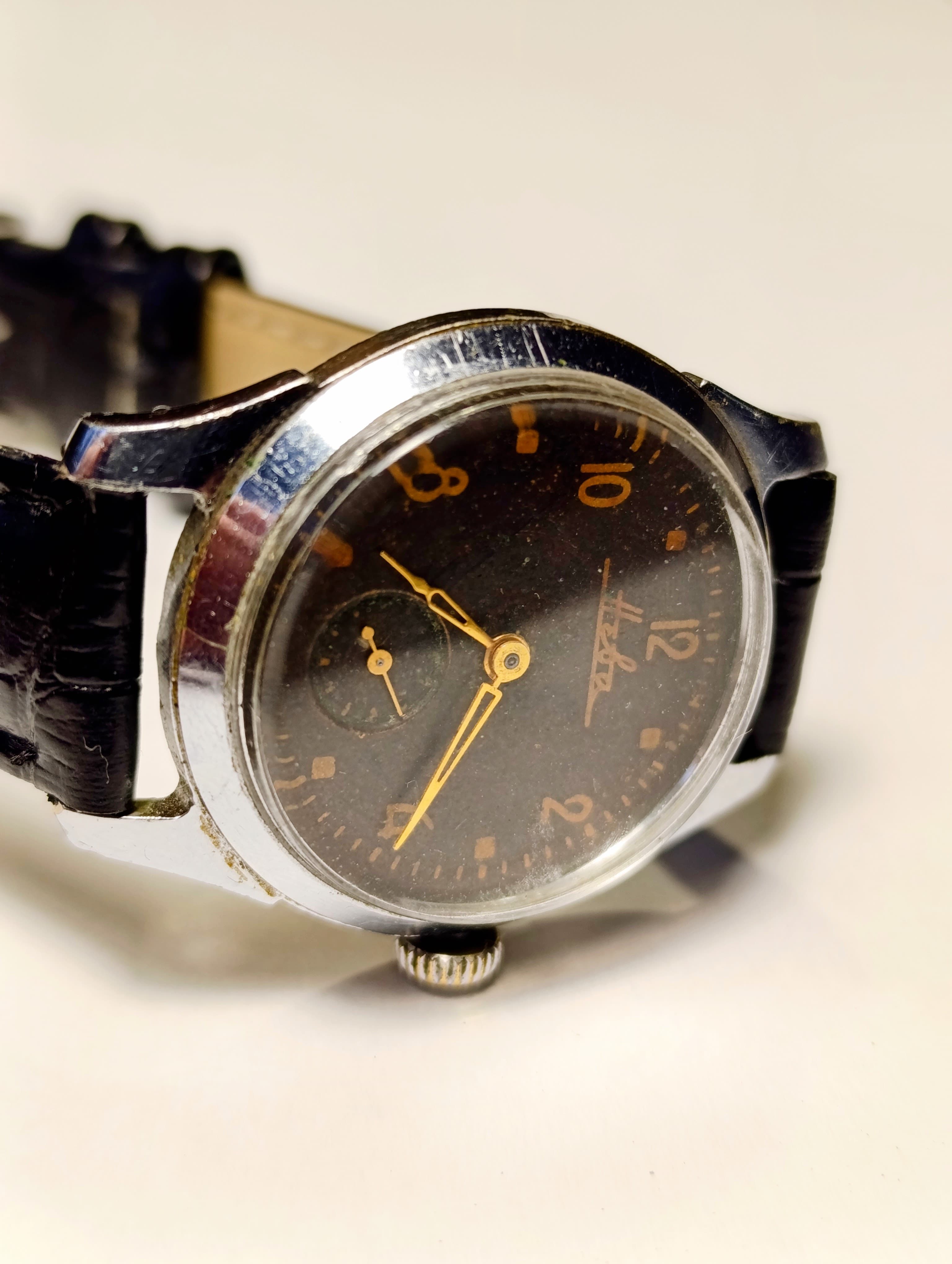 Neva Watch Rare Soviet Vintage Watch Cal.: 2603 16 jewels Made in USSR 1956 – thumbnail 1