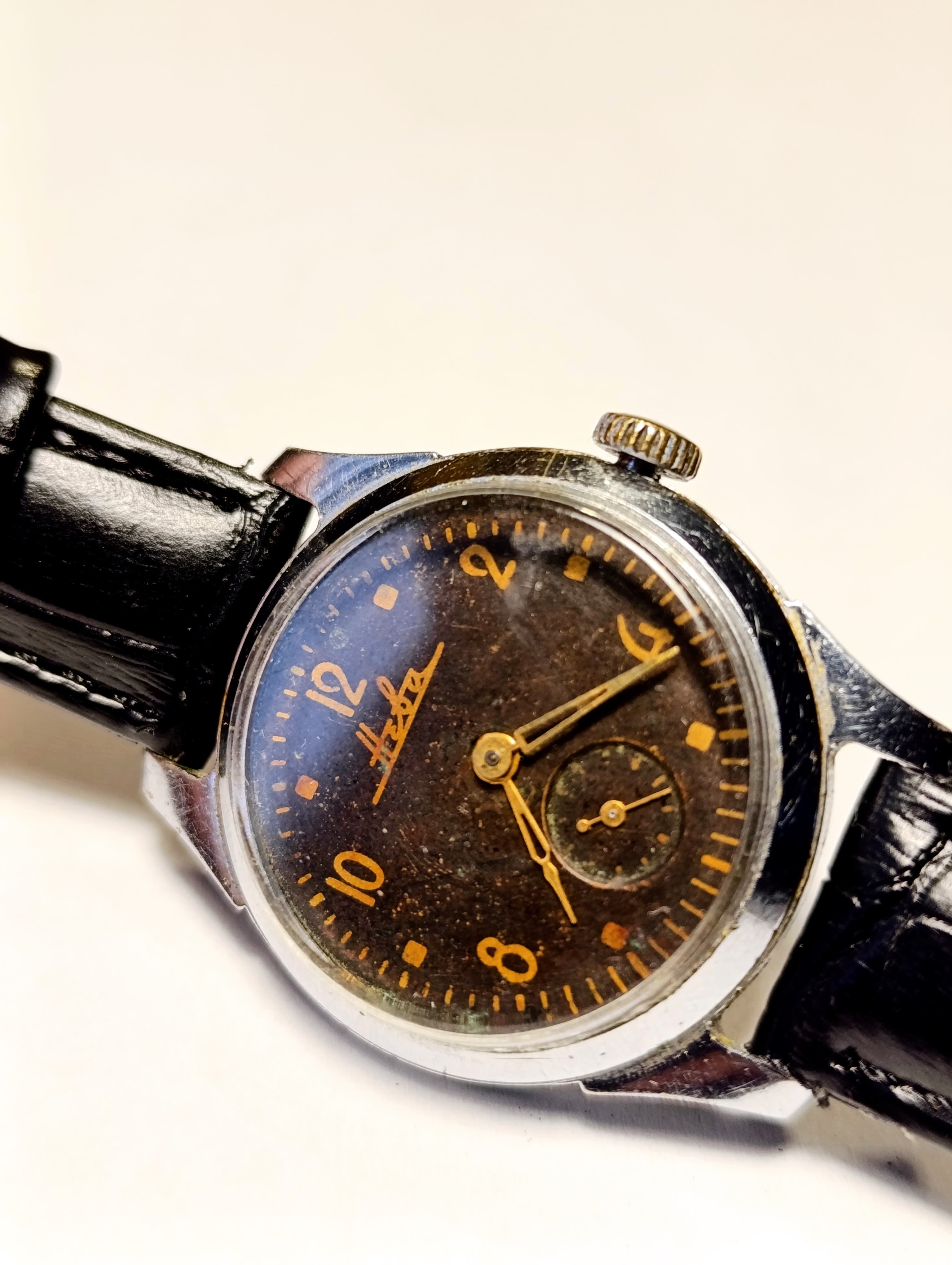 Neva Watch Rare Soviet Vintage Watch Cal.: 2603 16 jewels Made in USSR 1956 – thumbnail 10