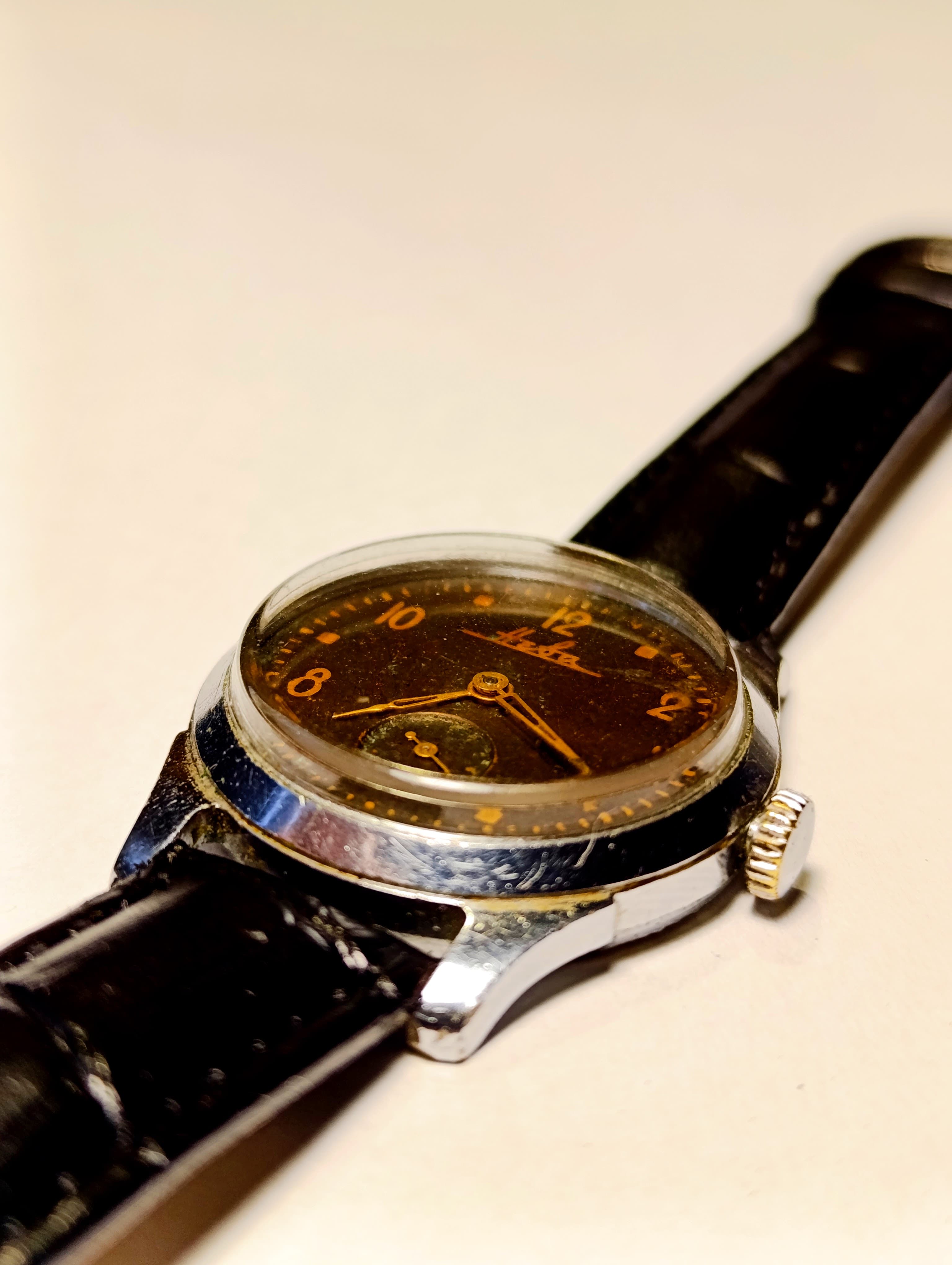 Neva Watch Rare Soviet Vintage Watch Cal.: 2603 16 jewels Made in USSR 1956 – thumbnail 8