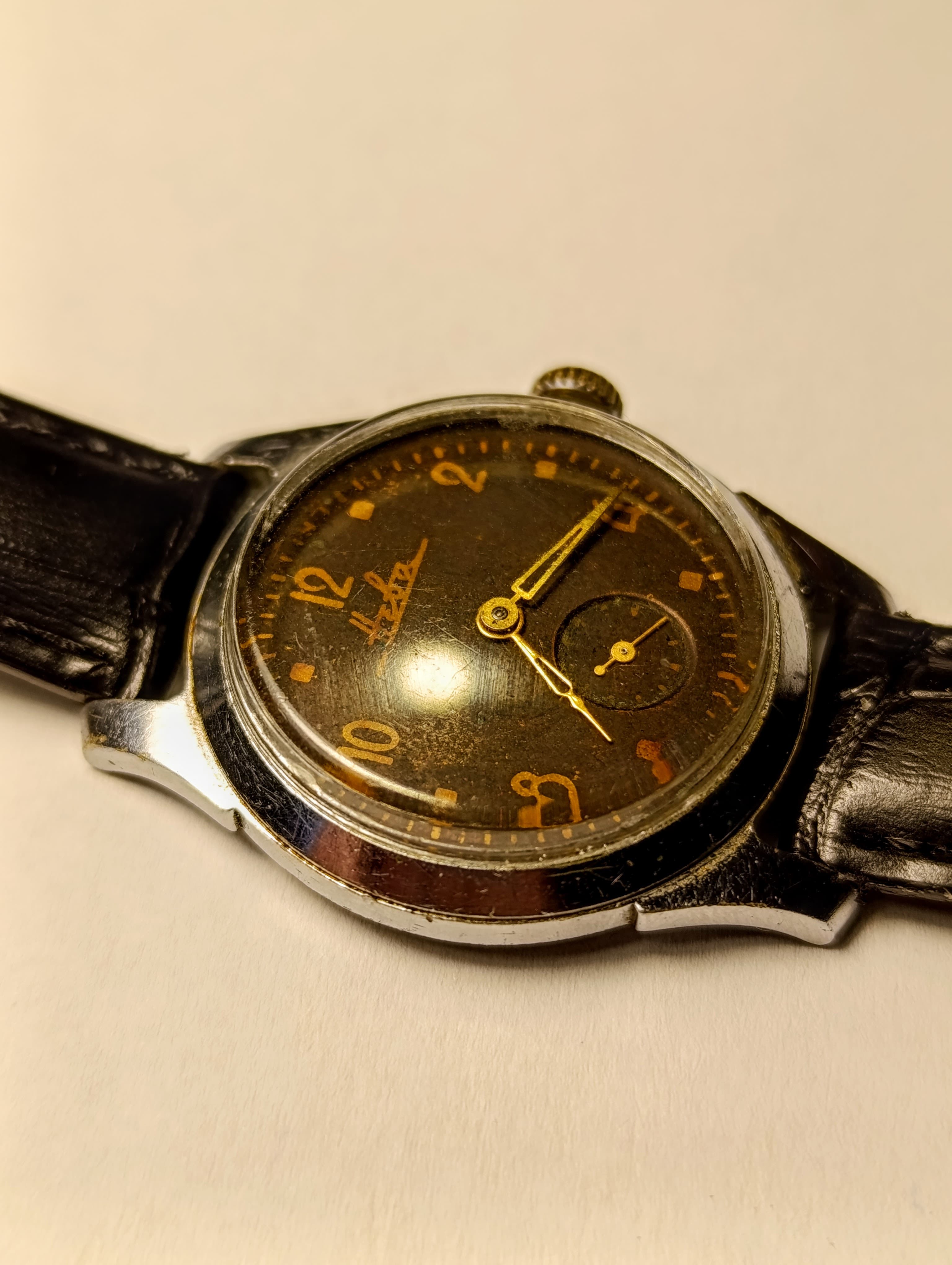 Neva Watch Rare Soviet Vintage Watch Cal.: 2603 16 jewels Made in USSR 1956 – thumbnail 6