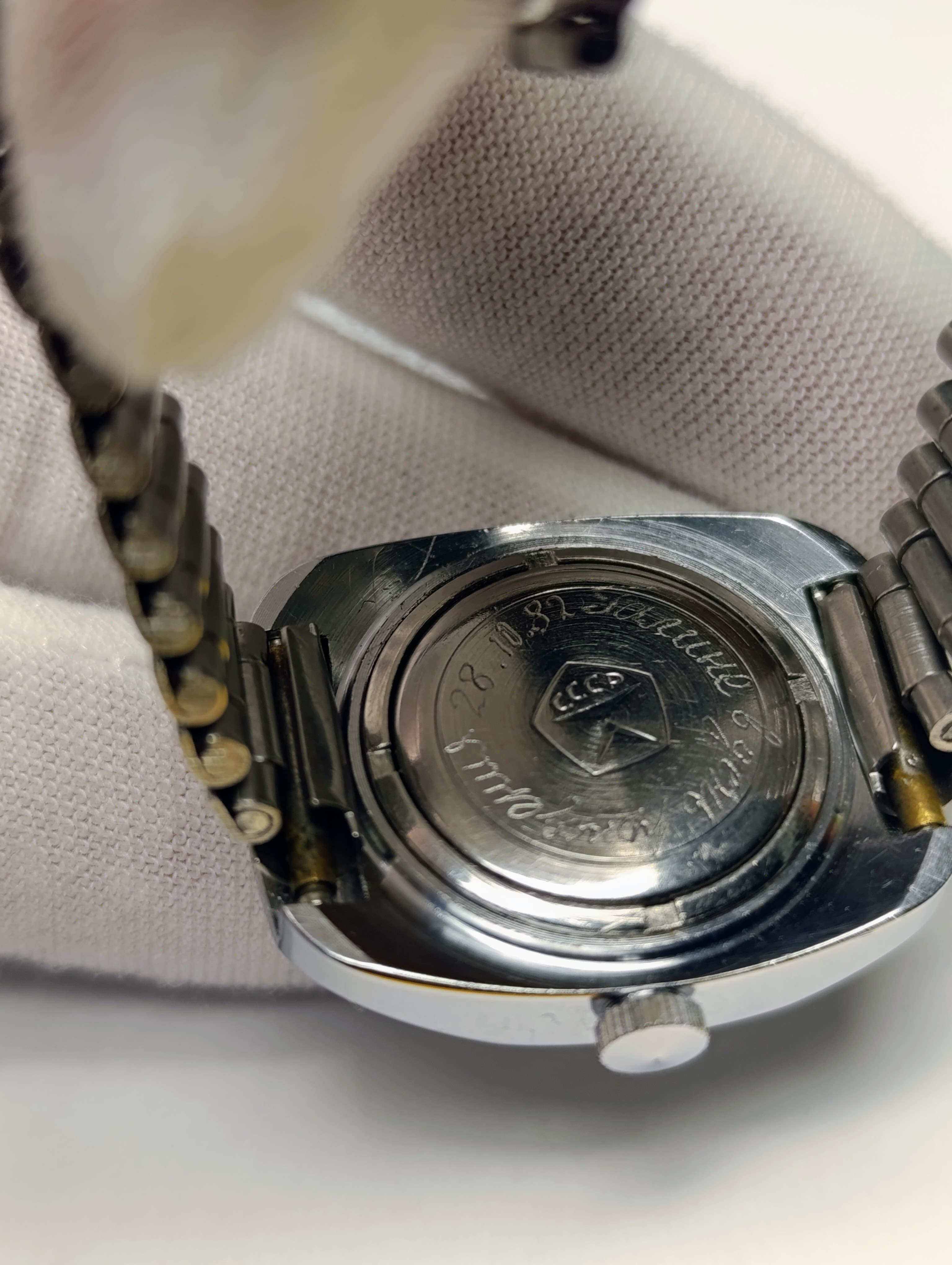 Soviet Vintage Watch Slava Rare Ladies Russian Wristwatch  Made in USSR 1980s – thumbnail 6