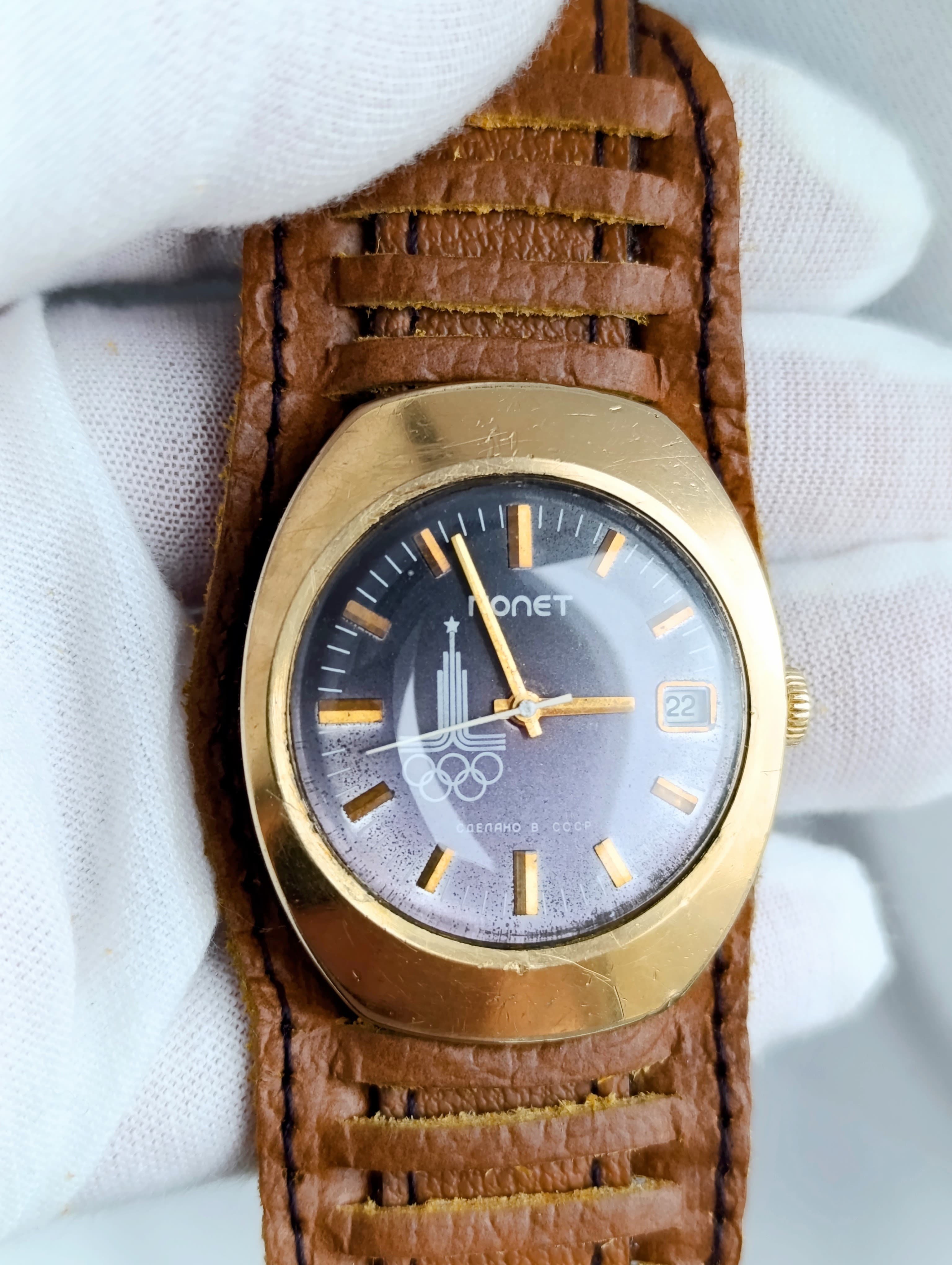 Vintage Poljot 2614.2H Soviet Olympic Watch – Moscow 1980 17 Jewels – thumbnail 7