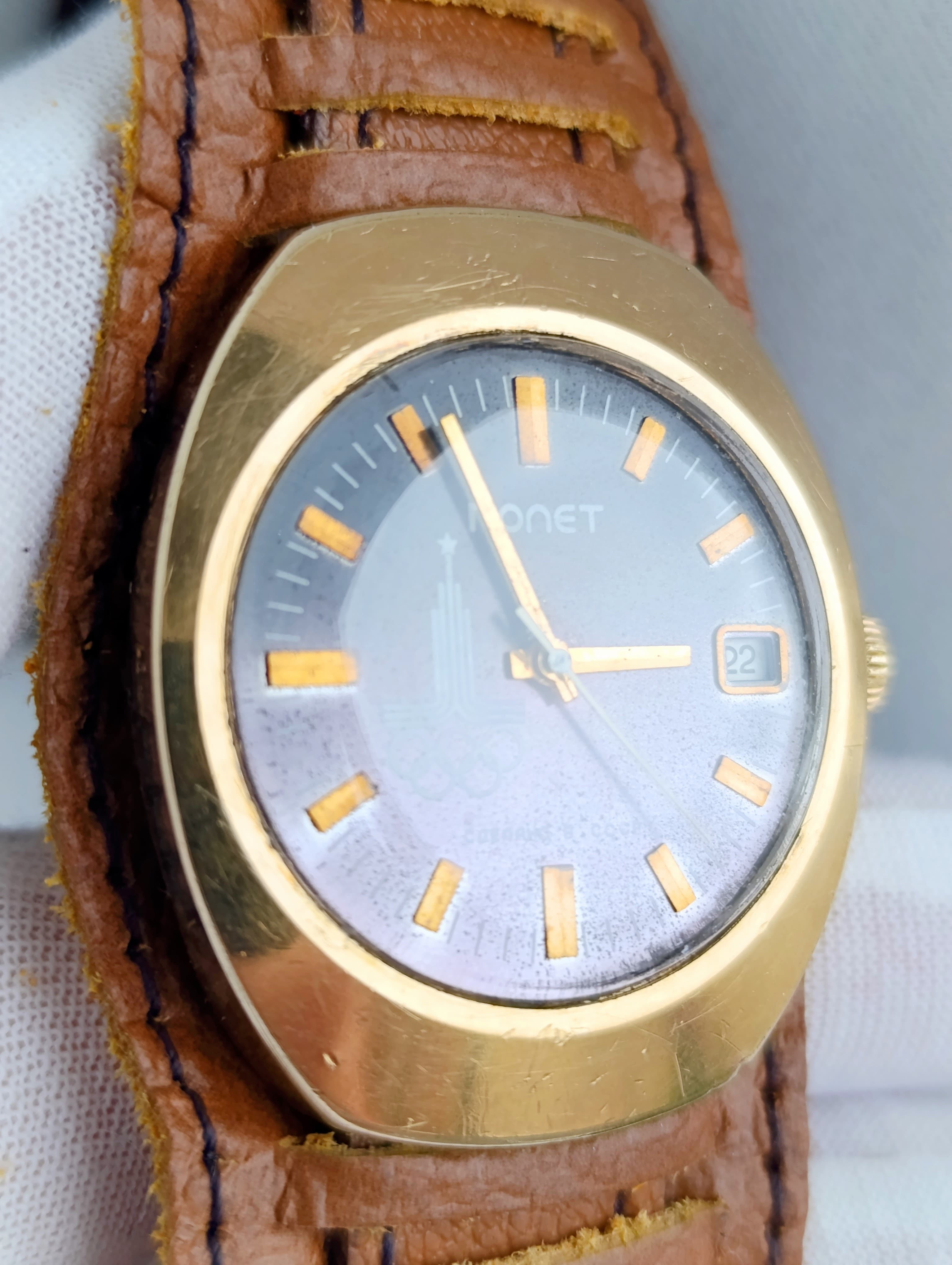Vintage Poljot 2614.2H Soviet Olympic Watch – Moscow 1980 17 Jewels – thumbnail 6