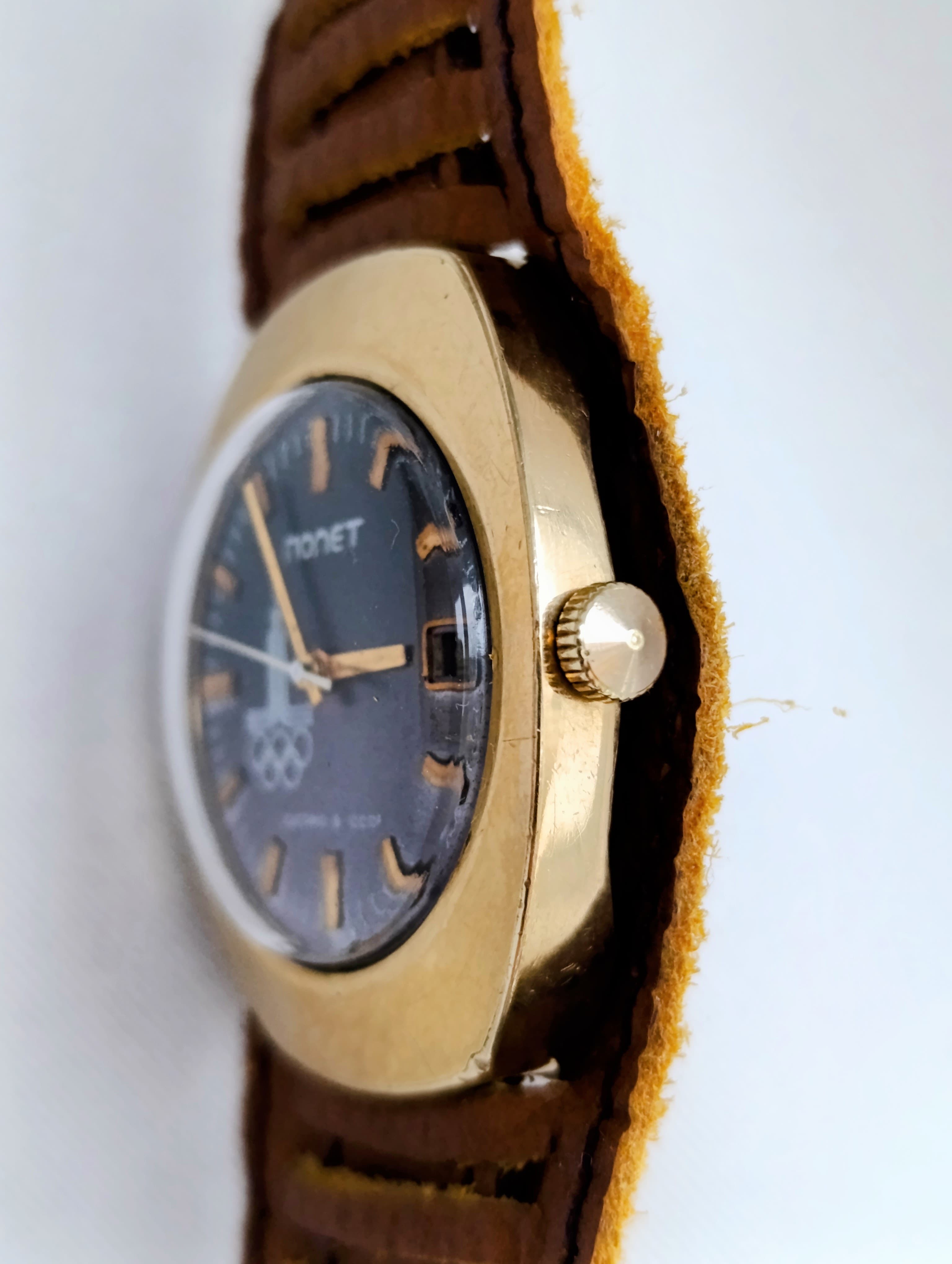 Vintage Poljot 2614.2H Soviet Olympic Watch – Moscow 1980 17 Jewels – thumbnail 4