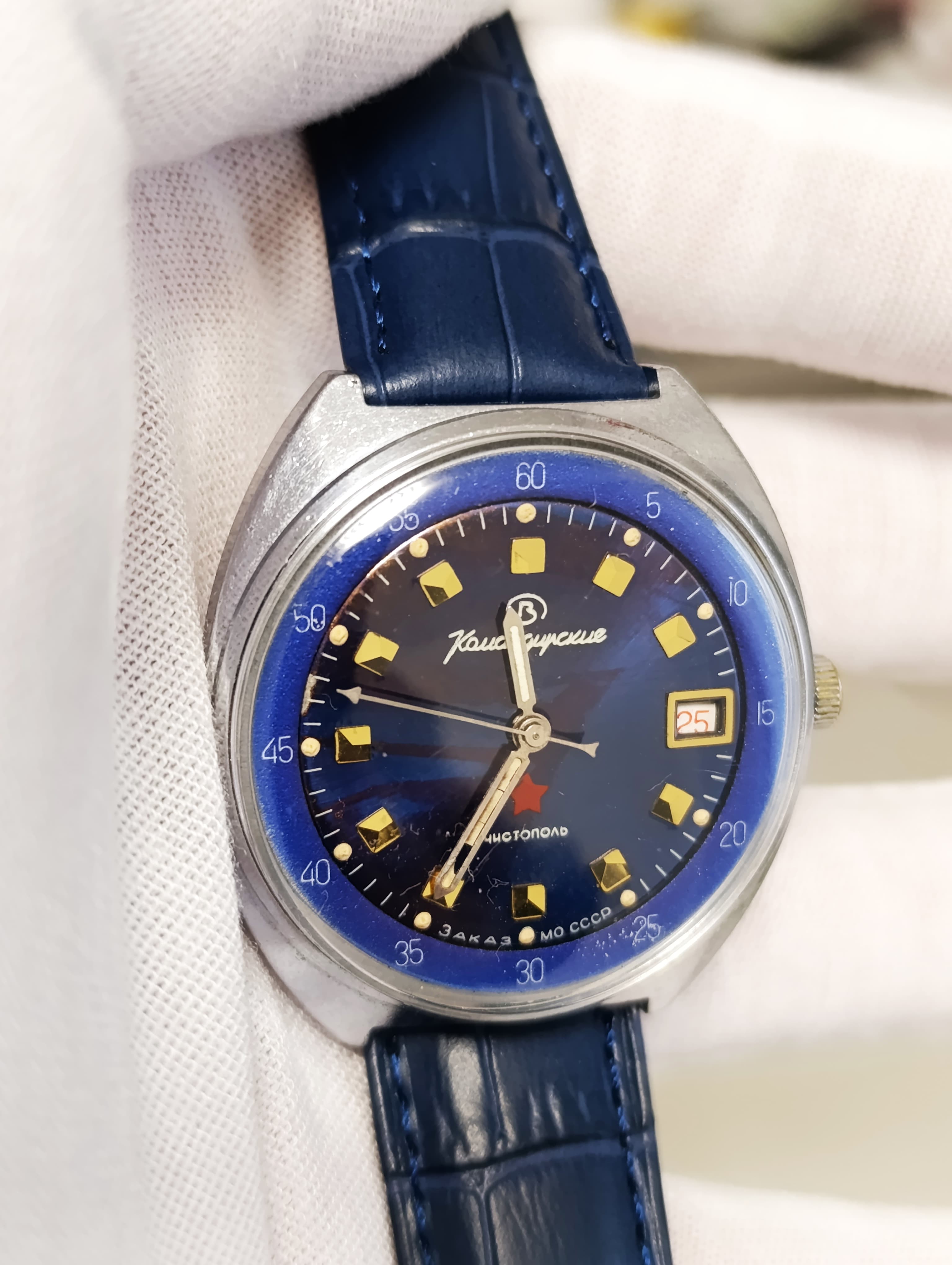 Soviet Watch VOSTOK 2214 Komandirskie Zakaz MO Mechanical Military Stop-Second – thumbnail 2