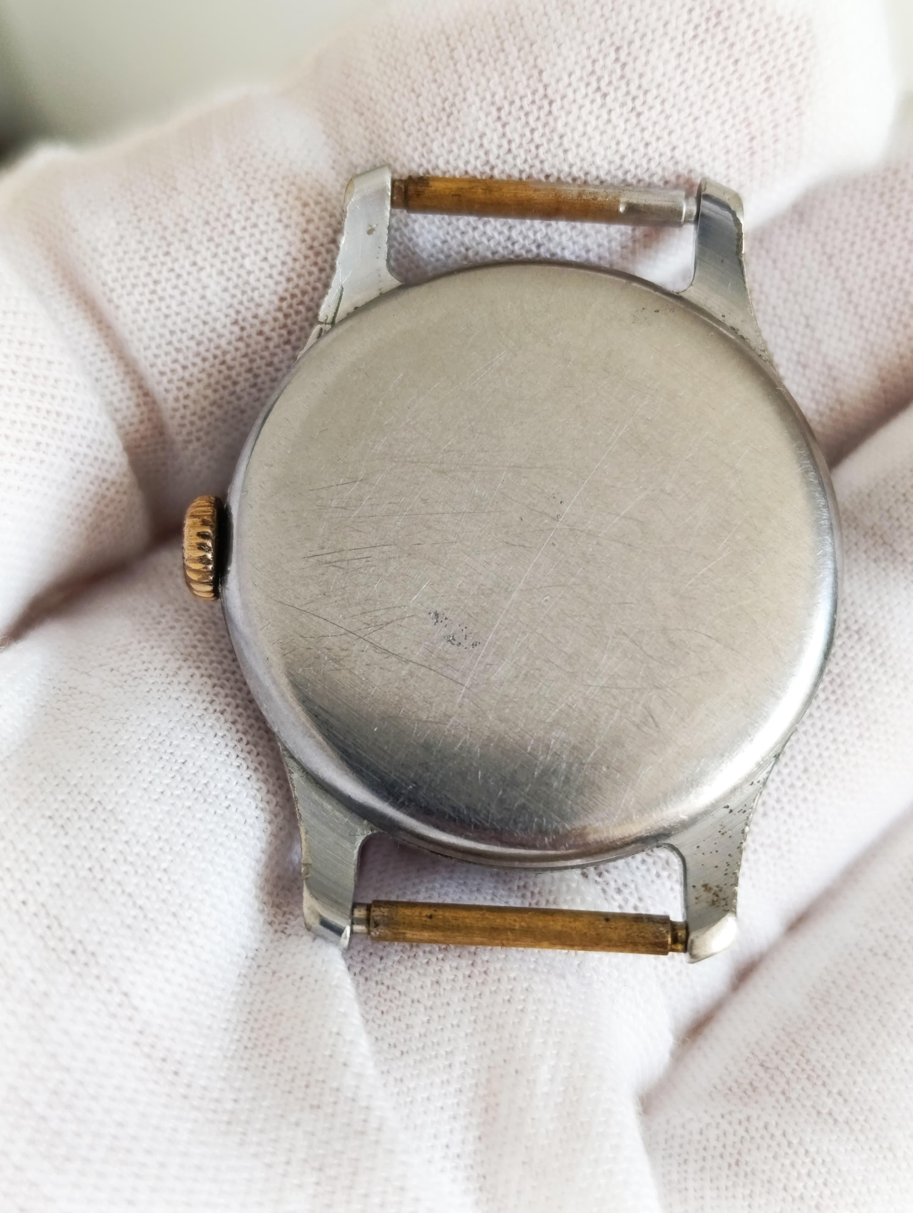 Soviet Watch Pobeda  Football-themed Dial Made in USSR 1953 – thumbnail 3