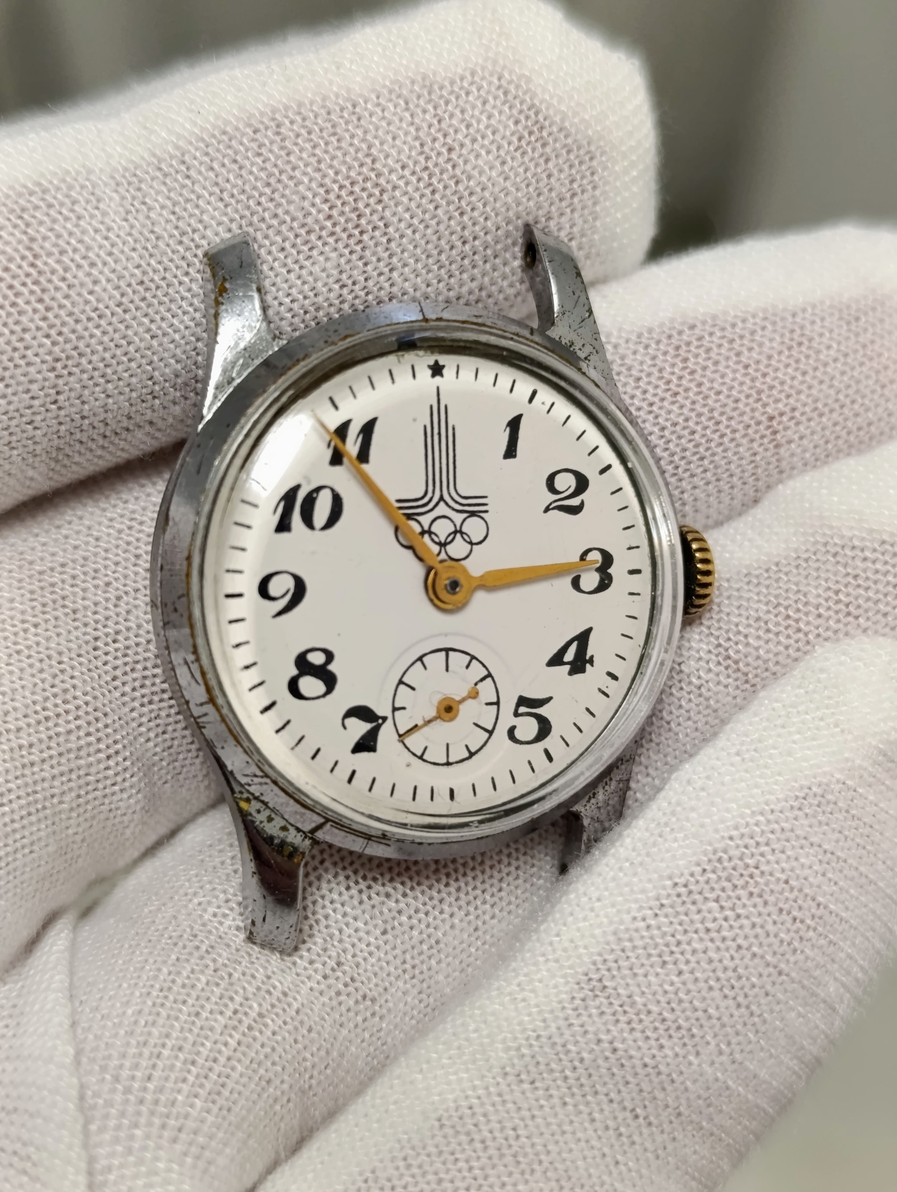 Pobeda 2602 Olympic Soviet Watch Collectible Soviet Women's Watch with Olympic Symbols 1970s – thumbnail 12