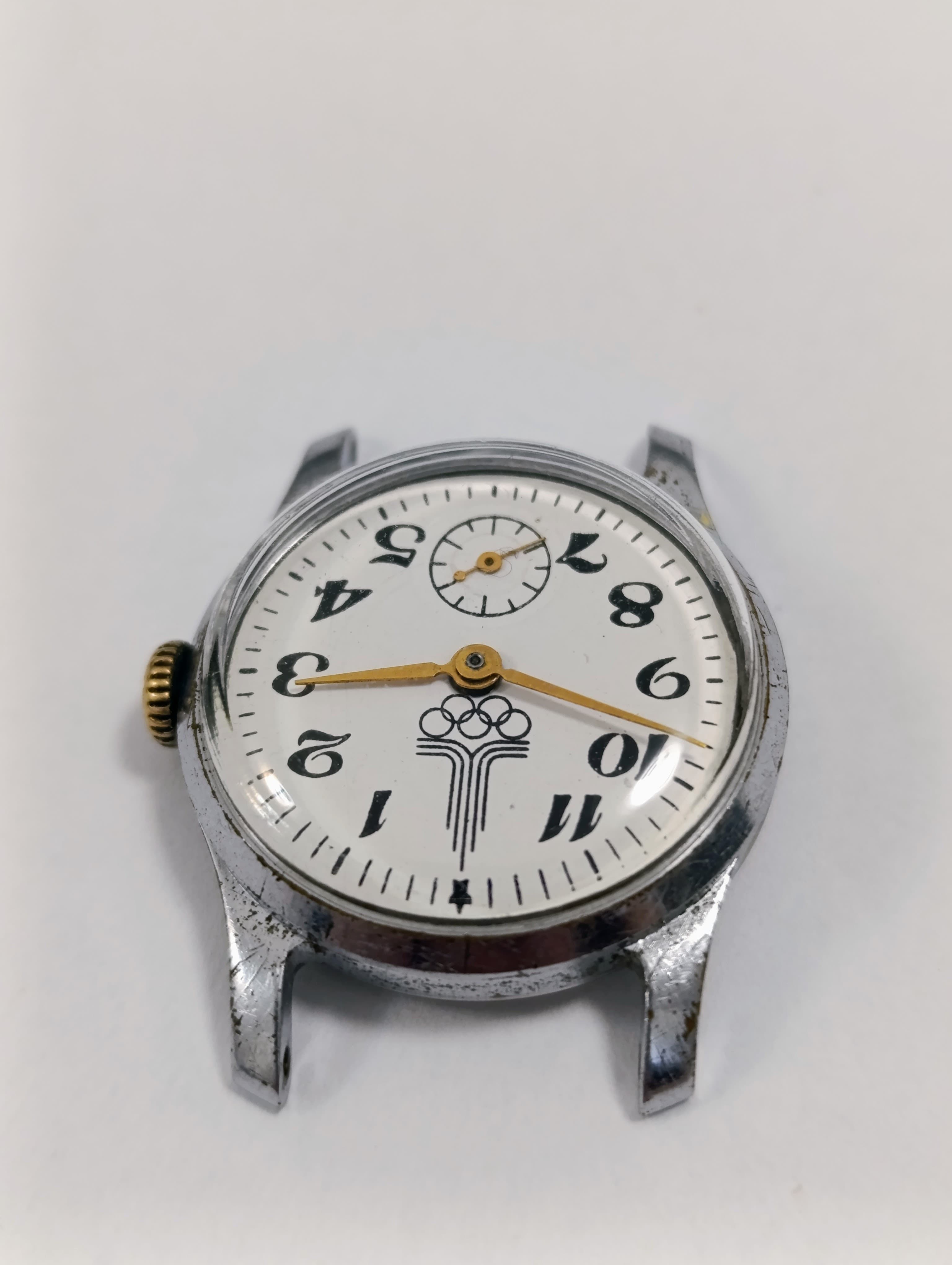 Pobeda 2602 Olympic Soviet Watch Collectible Soviet Women's Watch with Olympic Symbols 1970s – thumbnail 6