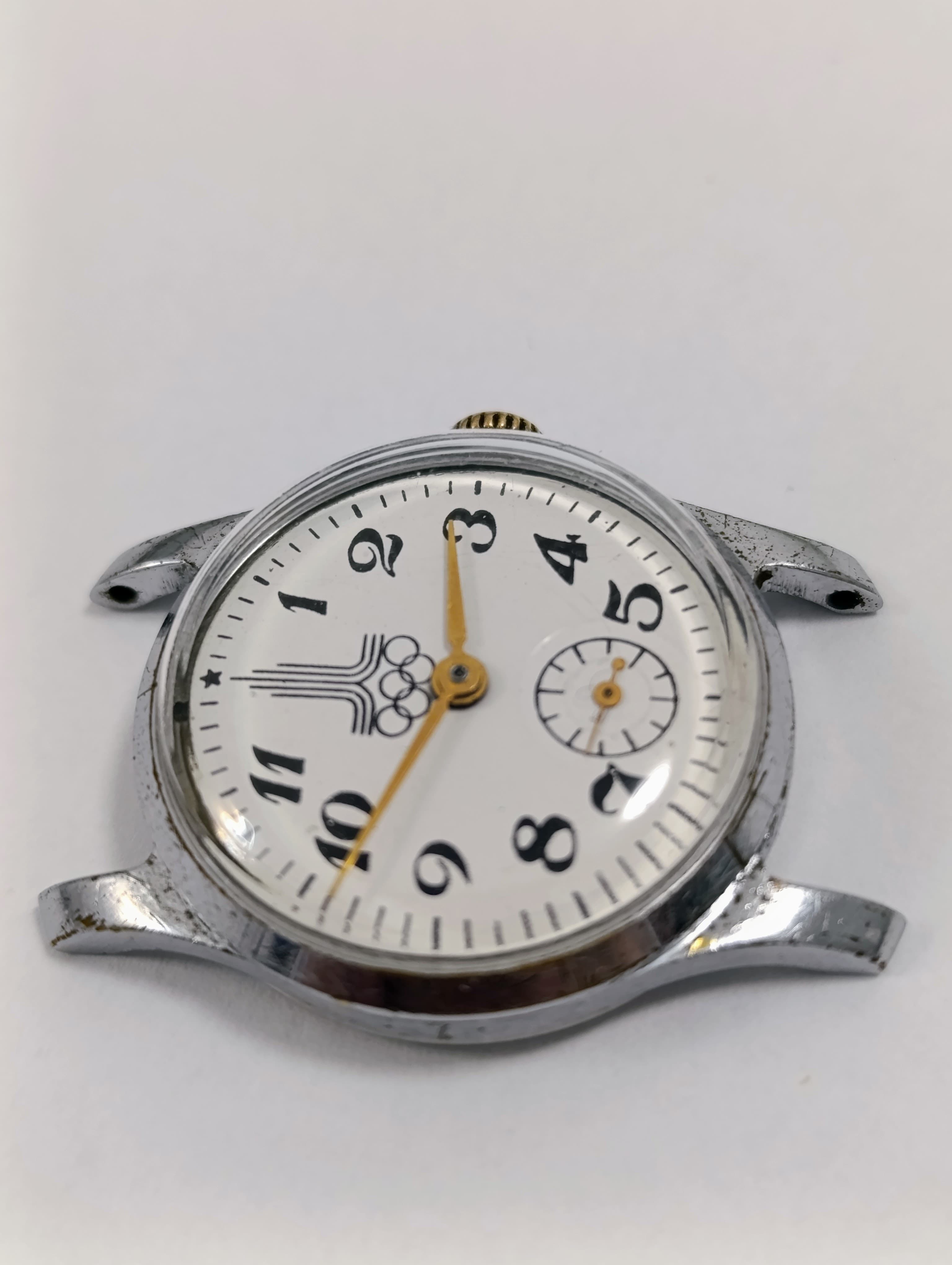Pobeda 2602 Olympic Soviet Watch Collectible Soviet Women's Watch with Olympic Symbols 1970s – thumbnail 7