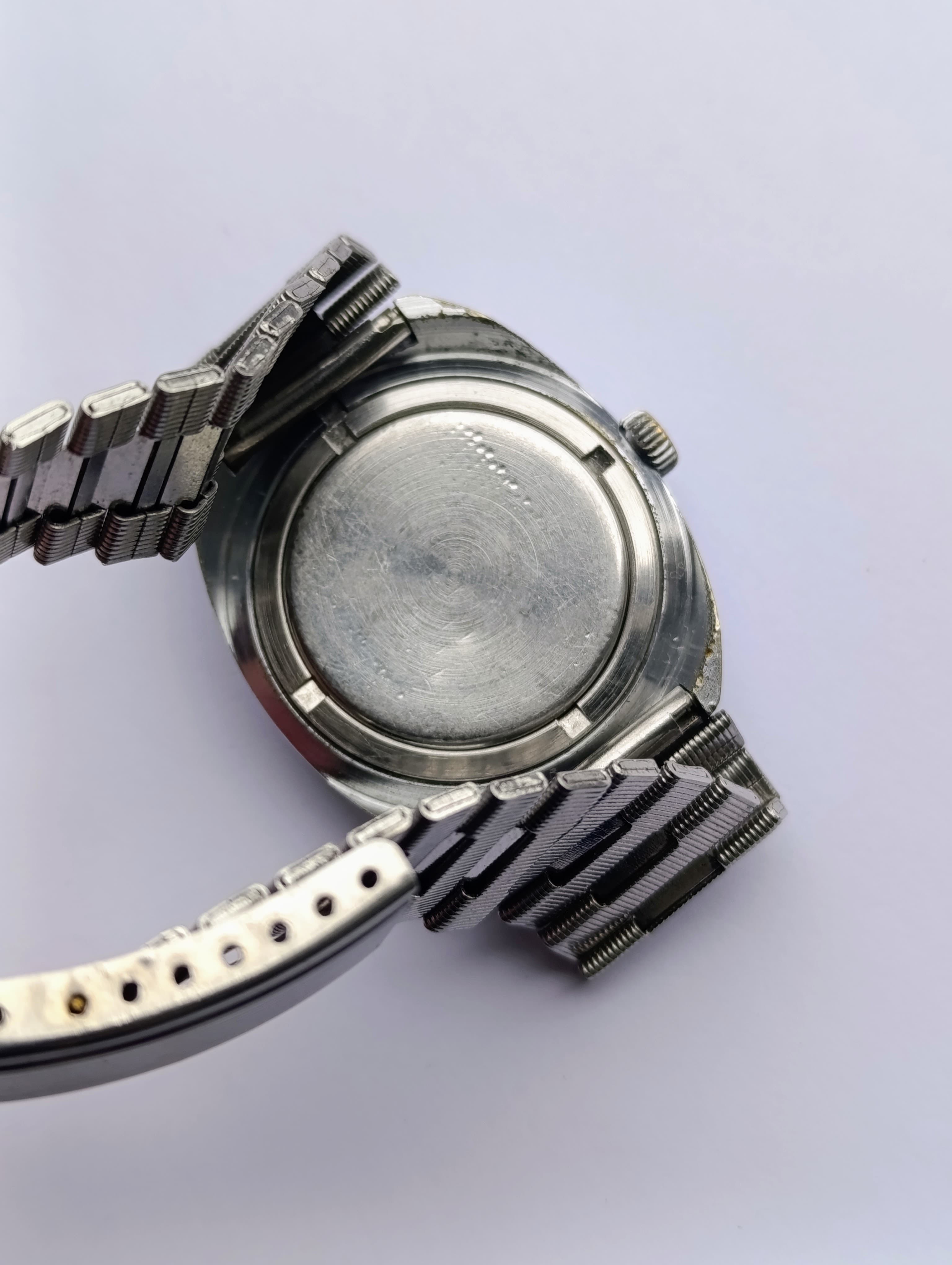 Poljot 2614.2Н Moscow 1980 Summer Olympics Soviet Vintage Watch in Chrome Case – thumbnail 2