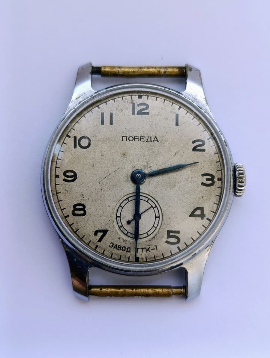 Pobeda Watch TTK-1 Rare Soviet Watch | Factory Precision Technical Stones 1952 – thumbnail 16