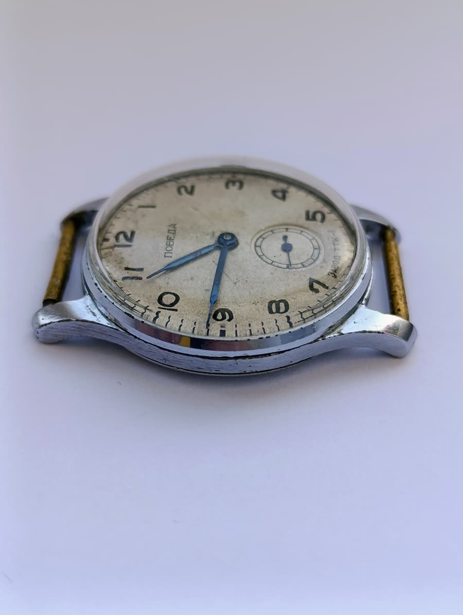 Pobeda Watch TTK-1 Rare Soviet Watch | Factory Precision Technical Stones 1952 – thumbnail 9