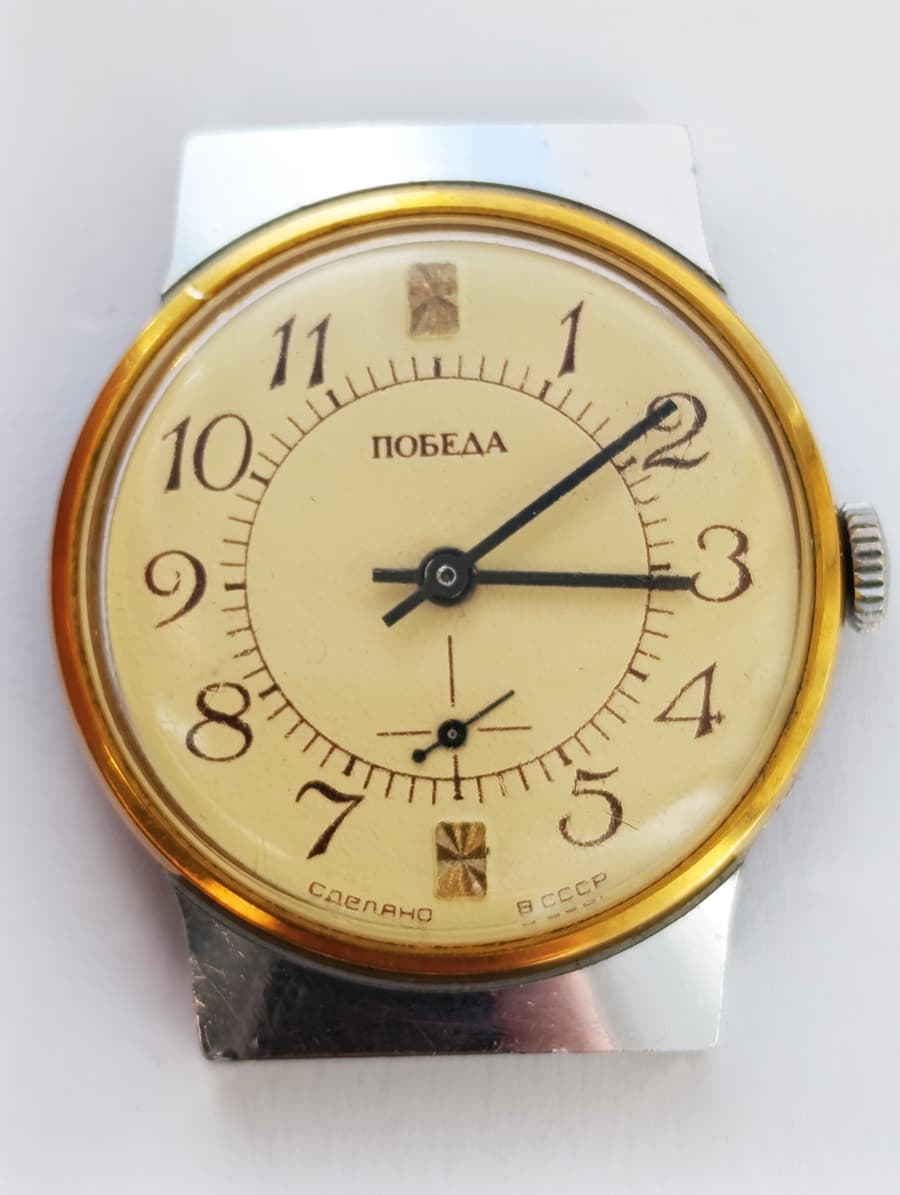 Soviet Watch Pobeda Cal: 2602 Made in USSR 80s – thumbnail 1