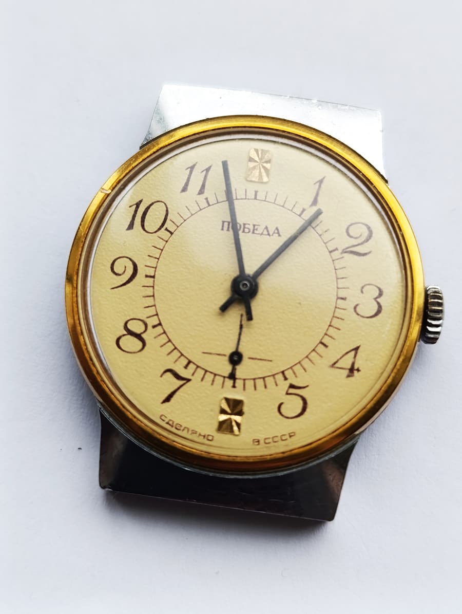 Soviet Watch Pobeda Cal: 2602 Made in USSR 80s – thumbnail 2
