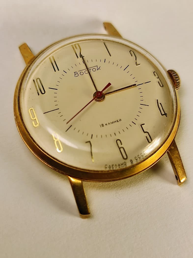 Vostok 2209 Soviet Vintage Watch AU 12.5 Made in the USSR 70s – thumbnail 1
