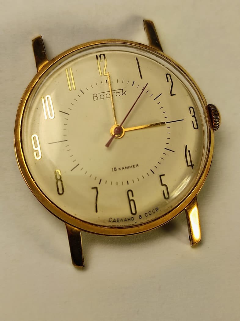 Vostok 2209 Soviet Vintage Watch AU 12.5 Made in the USSR 70s – thumbnail 2
