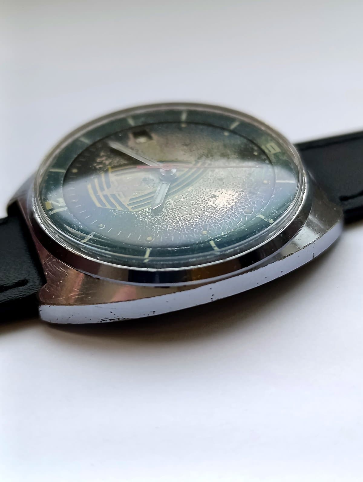 Vintage Vostok Komandirskie Cal. 2234 Hack, USSR Military Watch 1985 – thumbnail 5