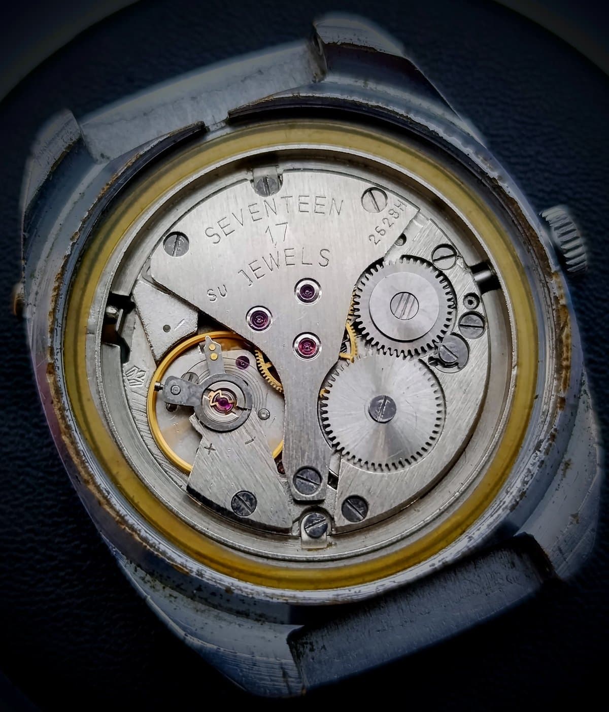 Rare Poljot 2628.H Vintage Cushion Case Watch USSR – thumbnail 14