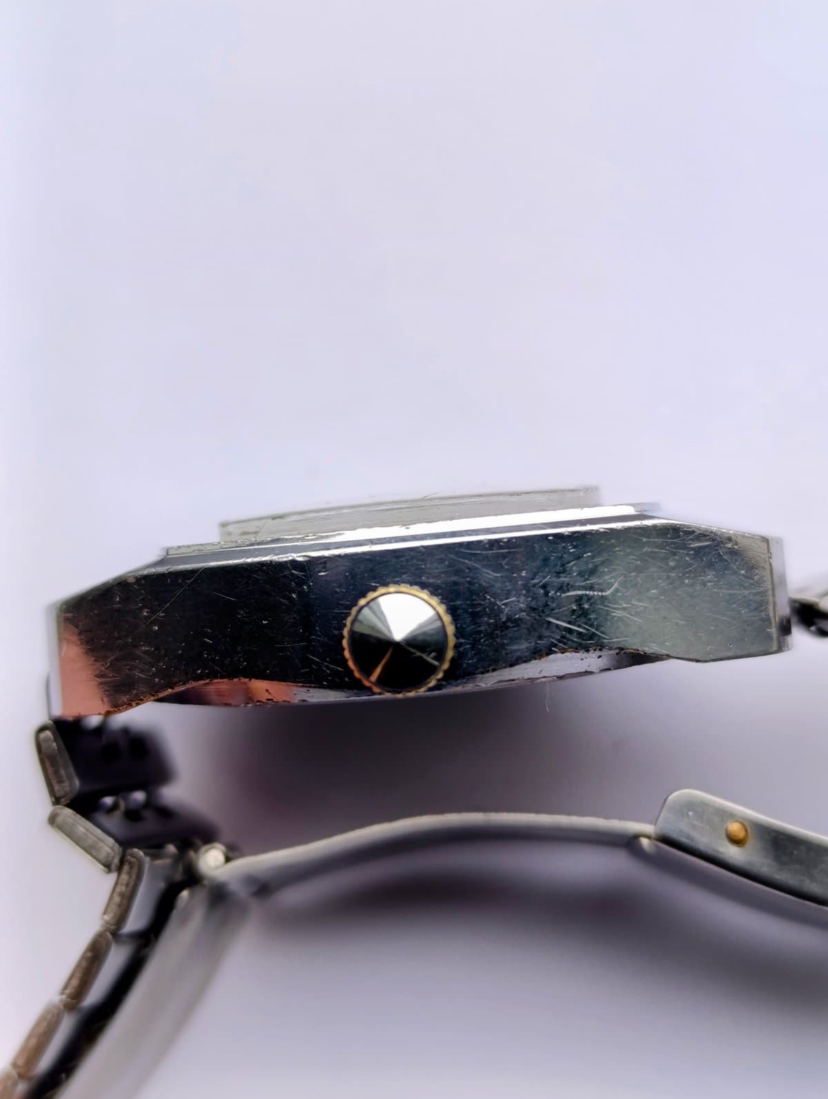 Rare Poljot 2628.H Vintage Cushion Case Watch USSR – thumbnail 5