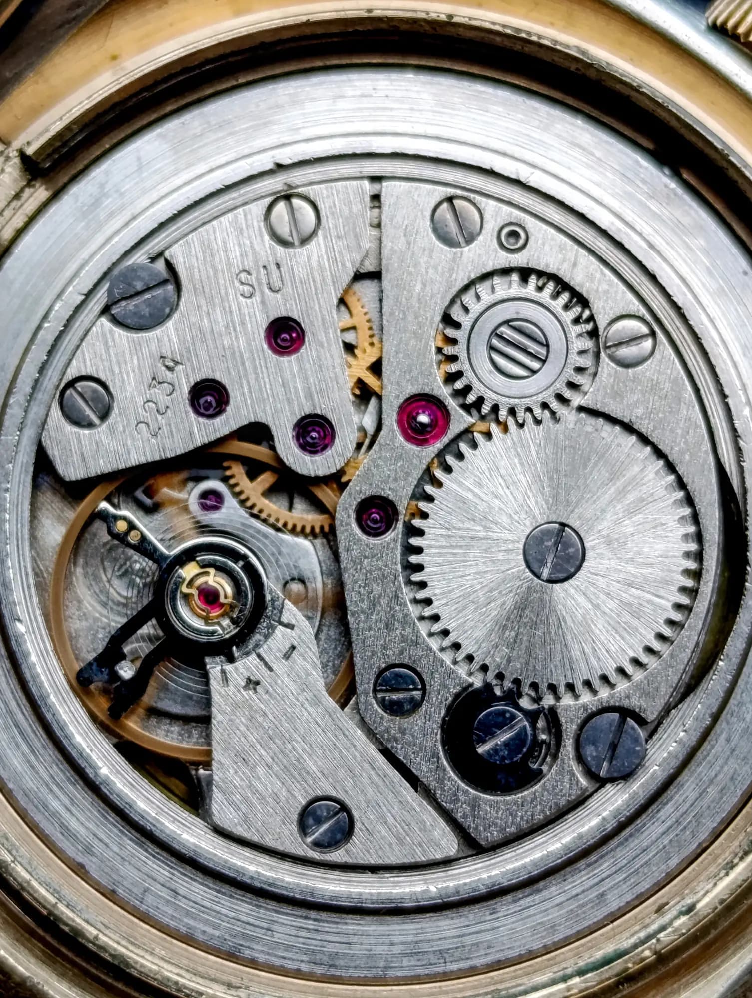 Vostok Komandirskie 2234 Soviet Watch – Gold-Plated WWII Anniversary Edition – thumbnail 9