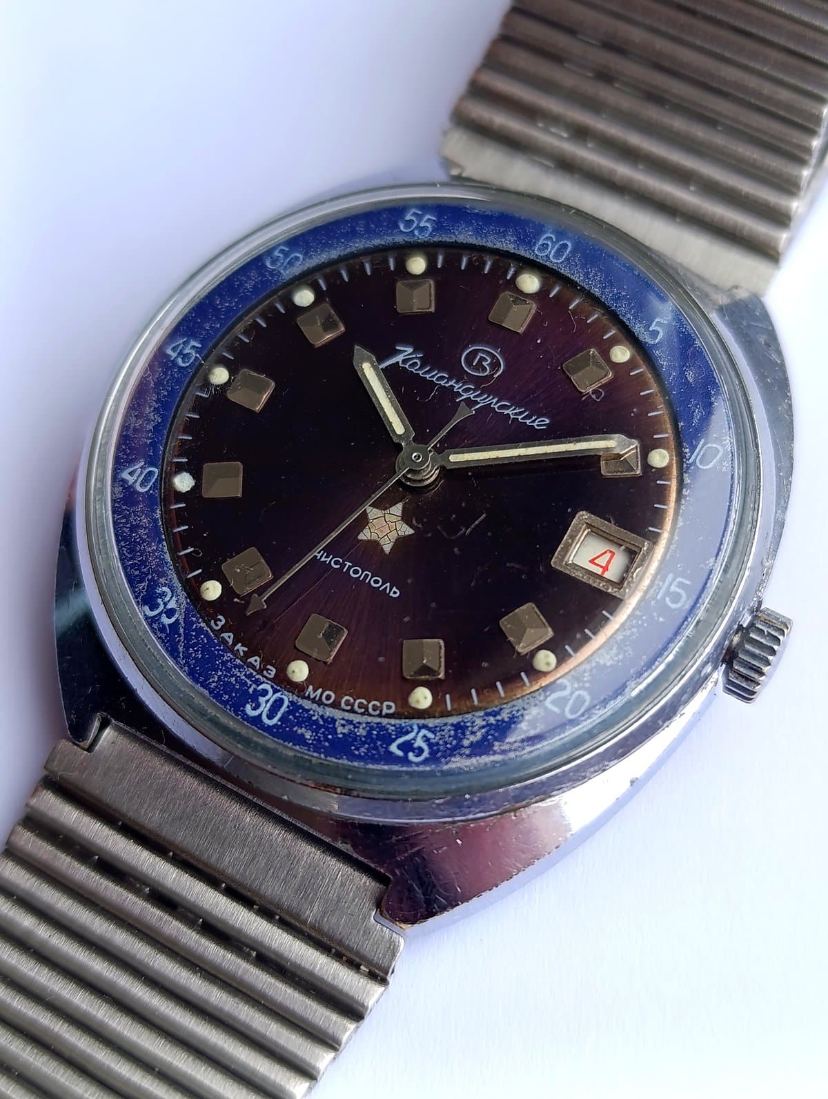 Vostok Komandirskie 2234 Soviet Military Watch, 18 Jewels, Hacking – thumbnail 1