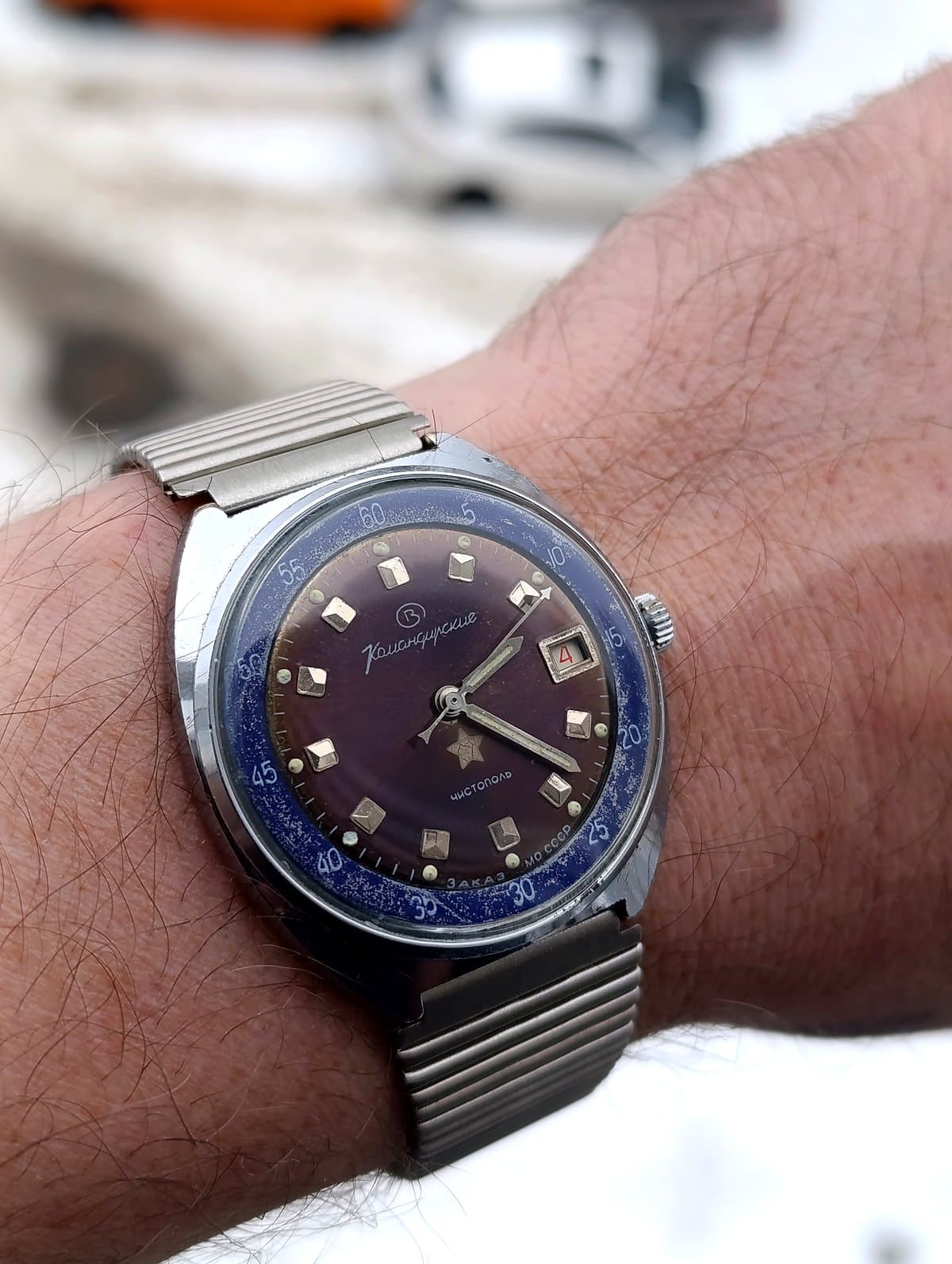 Vostok Komandirskie 2234 Soviet Military Watch, 18 Jewels, Hacking – thumbnail 3