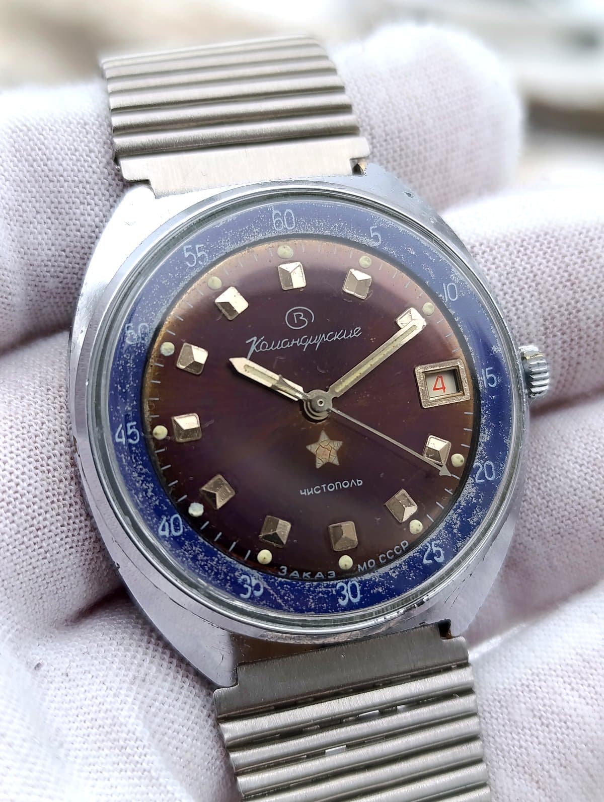 Vostok Komandirskie 2234 Soviet Military Watch, 18 Jewels, Hacking – thumbnail 6