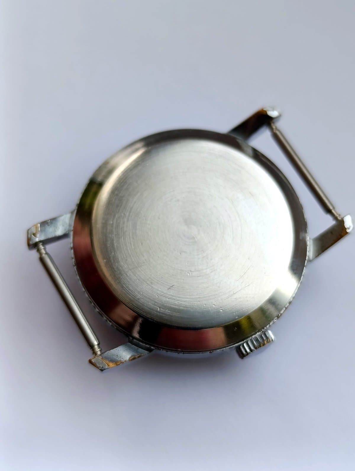 Vintage ZIM USSR Mechanical Watch Caliber 2602 Rare Waffle Dial Gold Hands – thumbnail 9