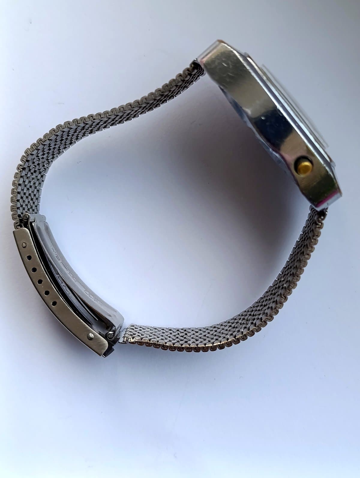 Vintage Poljot 2628.H 1979 USSR Watch Silver Dial NOS ZIM Bracelet – thumbnail 10