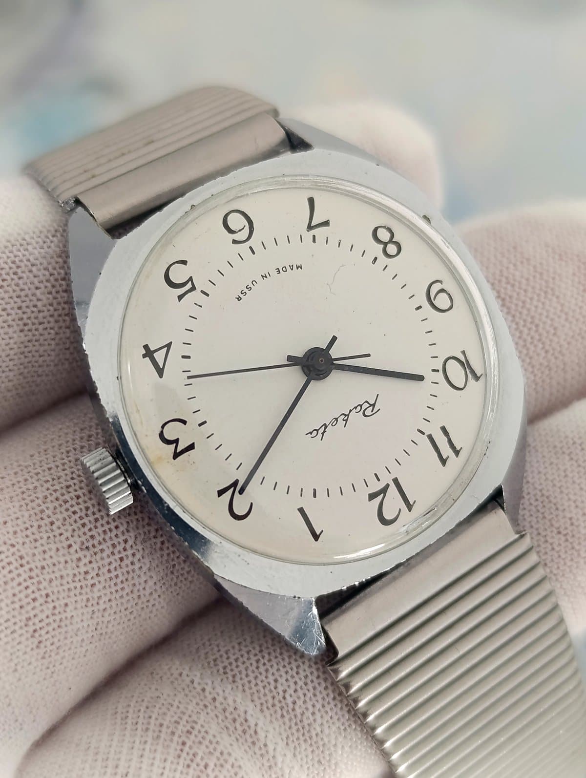 Vintage Raketa 621094 USSR Mechanical Watch – 1980s Petrodvorets Fully Serviced – thumbnail 6
