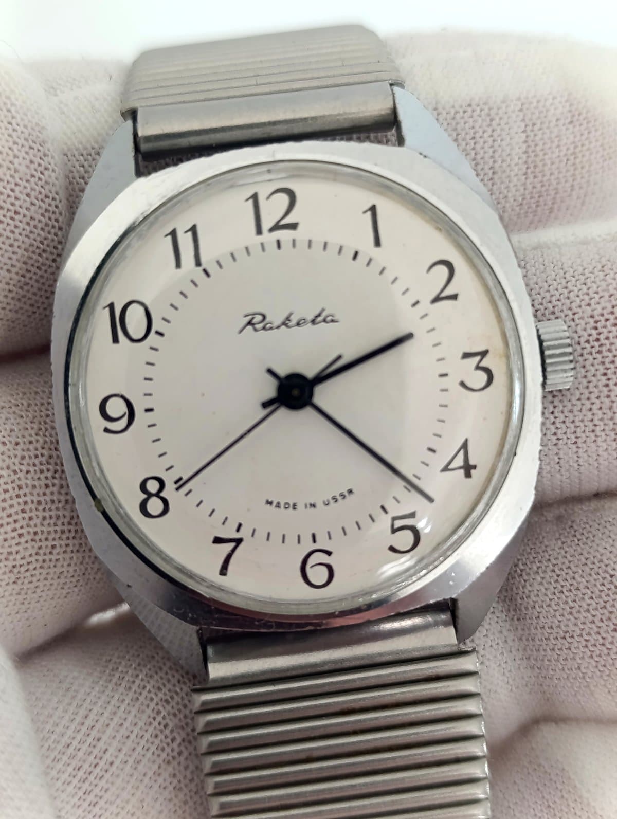 Vintage Raketa 621094 USSR Mechanical Watch – 1980s Petrodvorets Fully Serviced – thumbnail 2