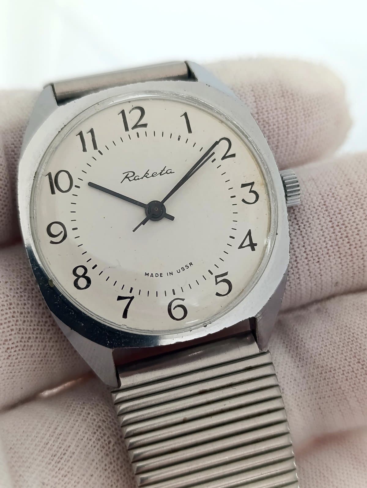 Vintage Raketa 621094 USSR Mechanical Watch – 1980s Petrodvorets Fully Serviced – thumbnail 3