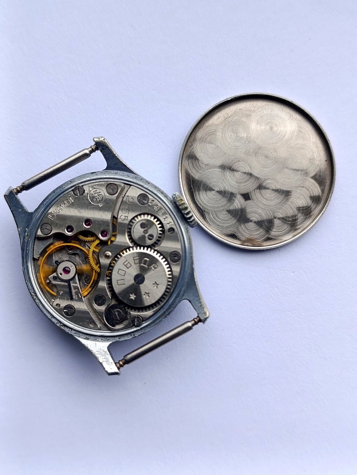 Vintage Soviet Watch Pobeda Cal.: 2602 Chistopol Watch Factory Made in USSR 1955 – thumbnail 12