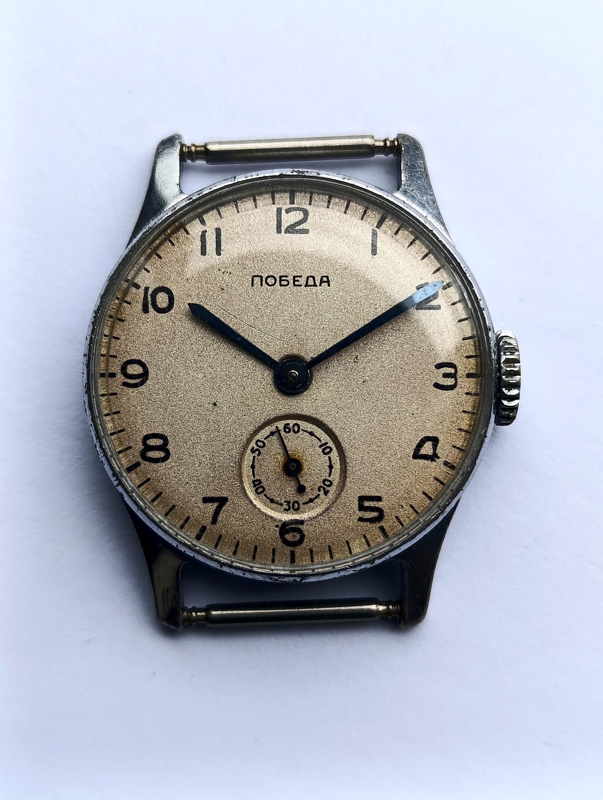 Vintage Soviet Watch Pobeda Cal.: 2602 Chistopol Watch Factory Made in USSR 1955 – thumbnail 3