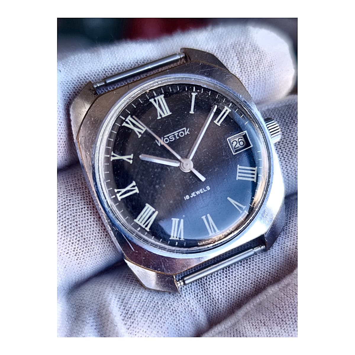 Vintage Watch Vostok Cal. 2214 Made in USSR Chistopol Watch Factory 1970s – thumbnail 3
