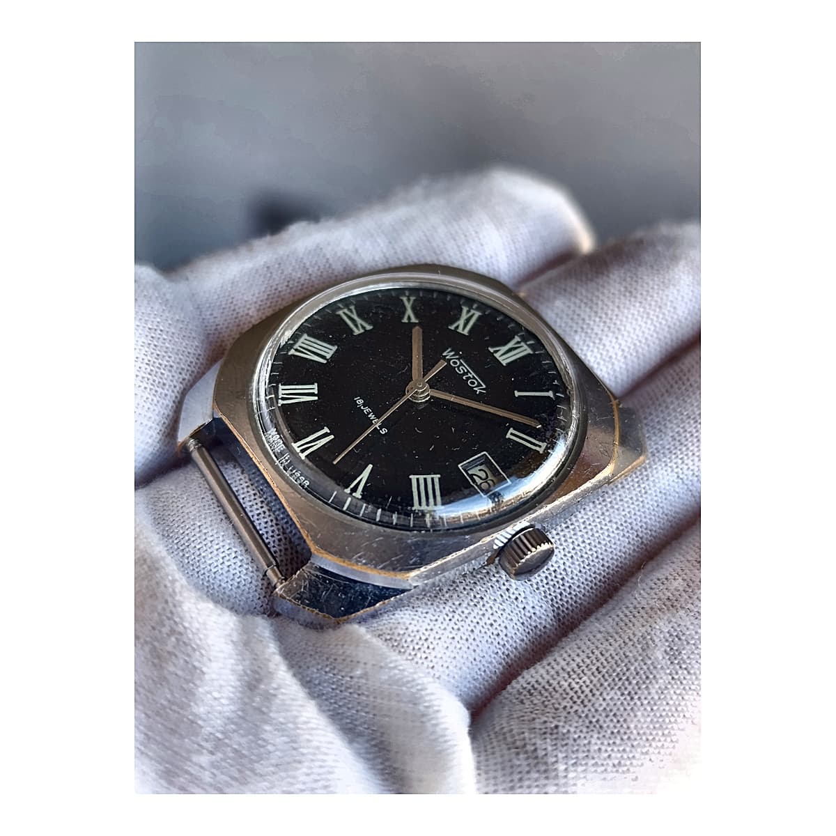 Vintage Watch Vostok Cal. 2214 Made in USSR Chistopol Watch Factory 1970s – thumbnail 4
