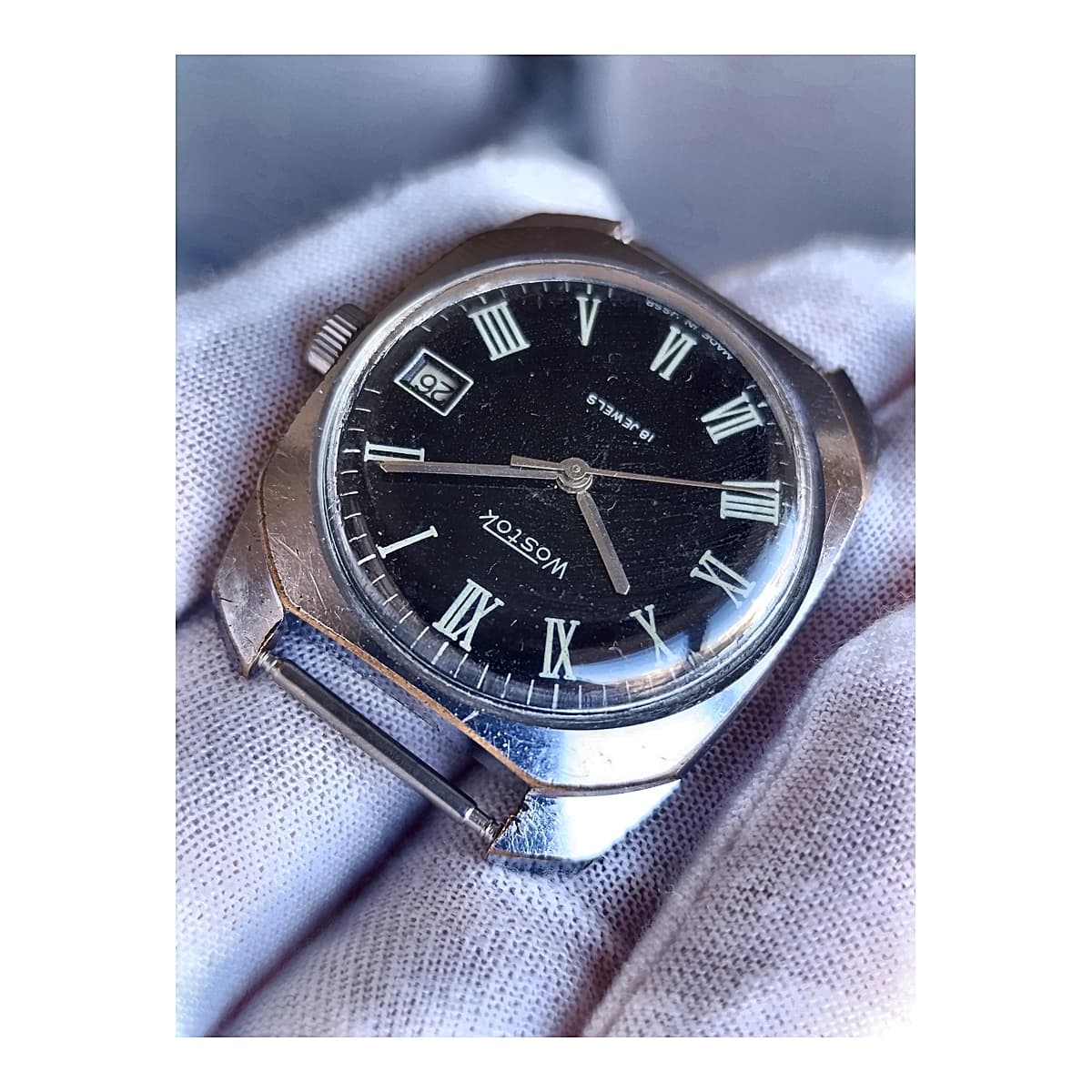 Vintage Watch Vostok Cal. 2214 Made in USSR Chistopol Watch Factory 1970s – thumbnail 5
