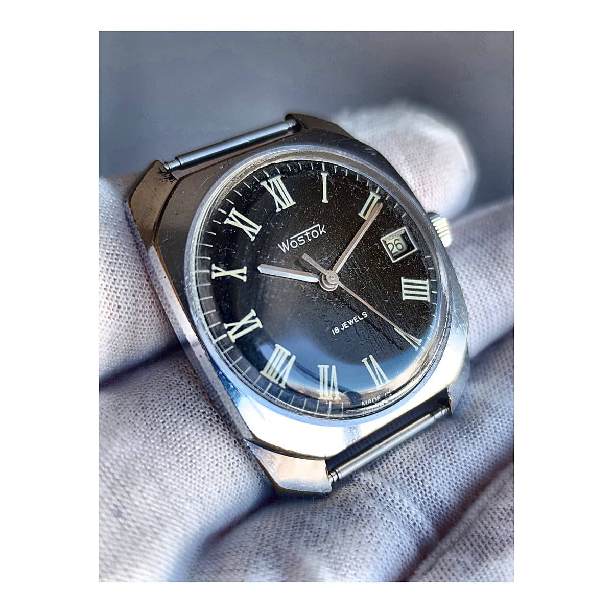 Vintage Watch Vostok Cal. 2214 Made in USSR Chistopol Watch Factory 1970s – thumbnail 10