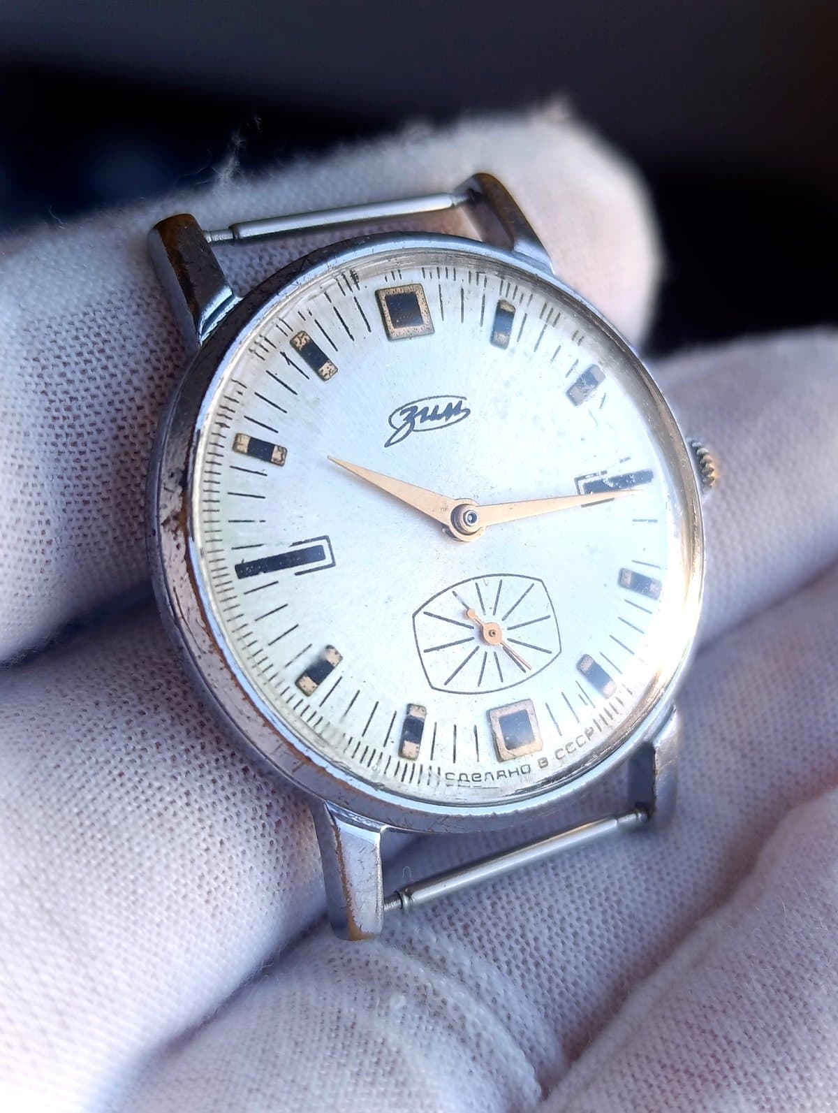 Vintage ZIM Watch Made in USSR – Cal 2602 Mechanical 1970s Soviet Watch – thumbnail 11