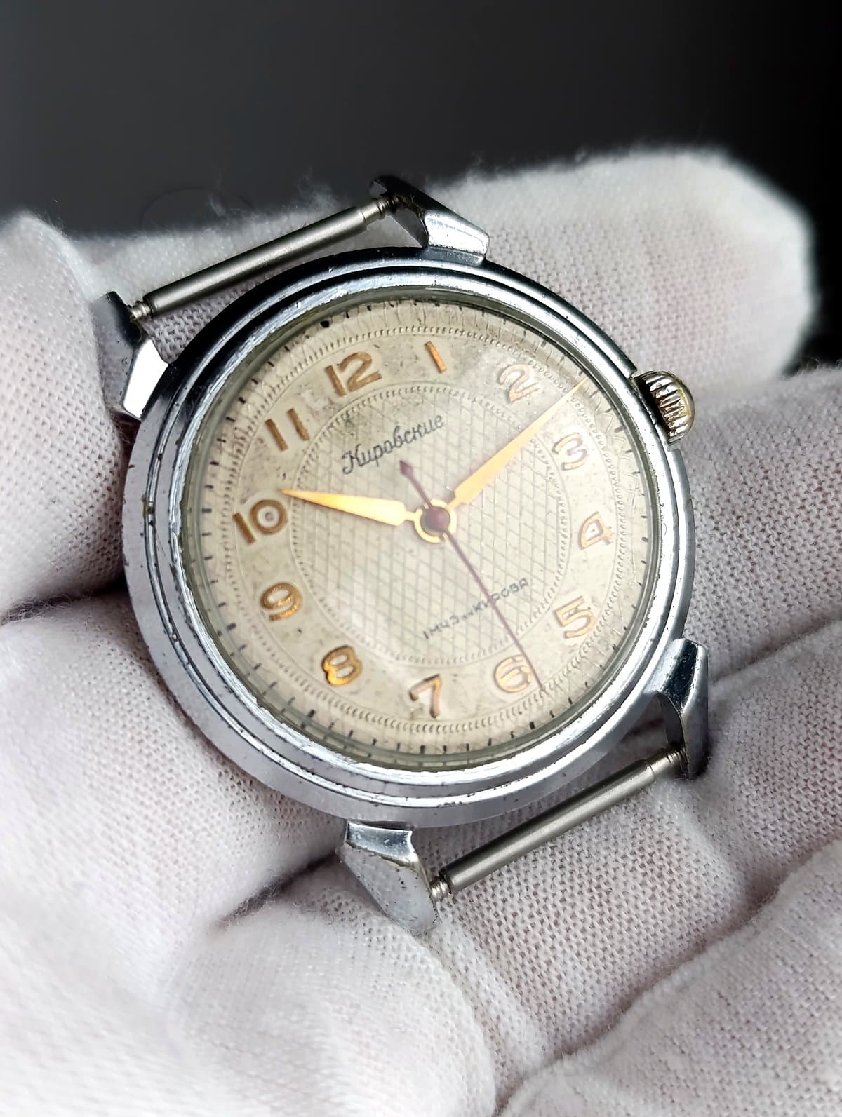 Kirovskie USSR Watch 1960s Hand-Wound Caliber 2409 – thumbnail 9