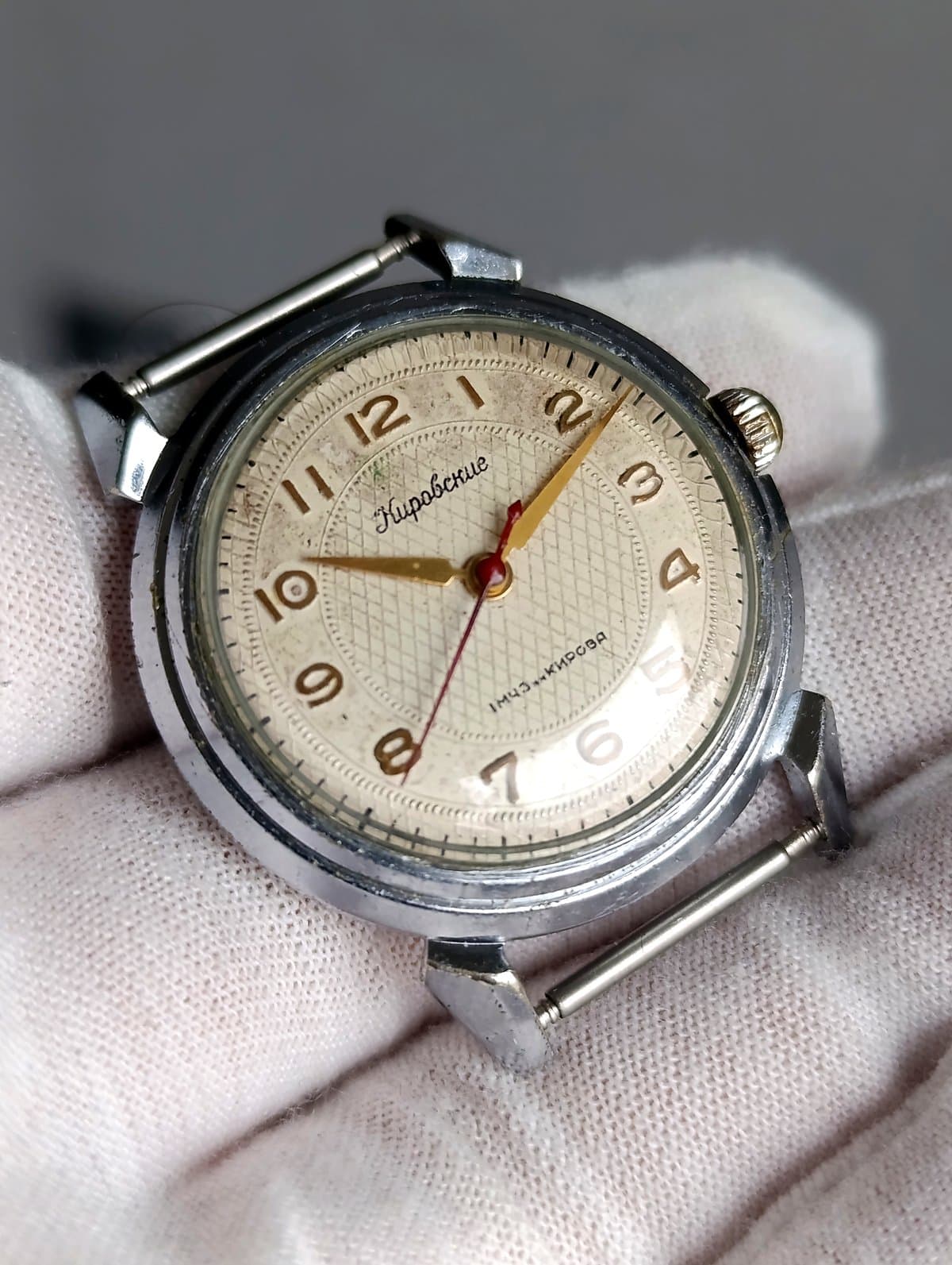 Kirovskie USSR Watch 1960s Hand-Wound Caliber 2409 – thumbnail 7